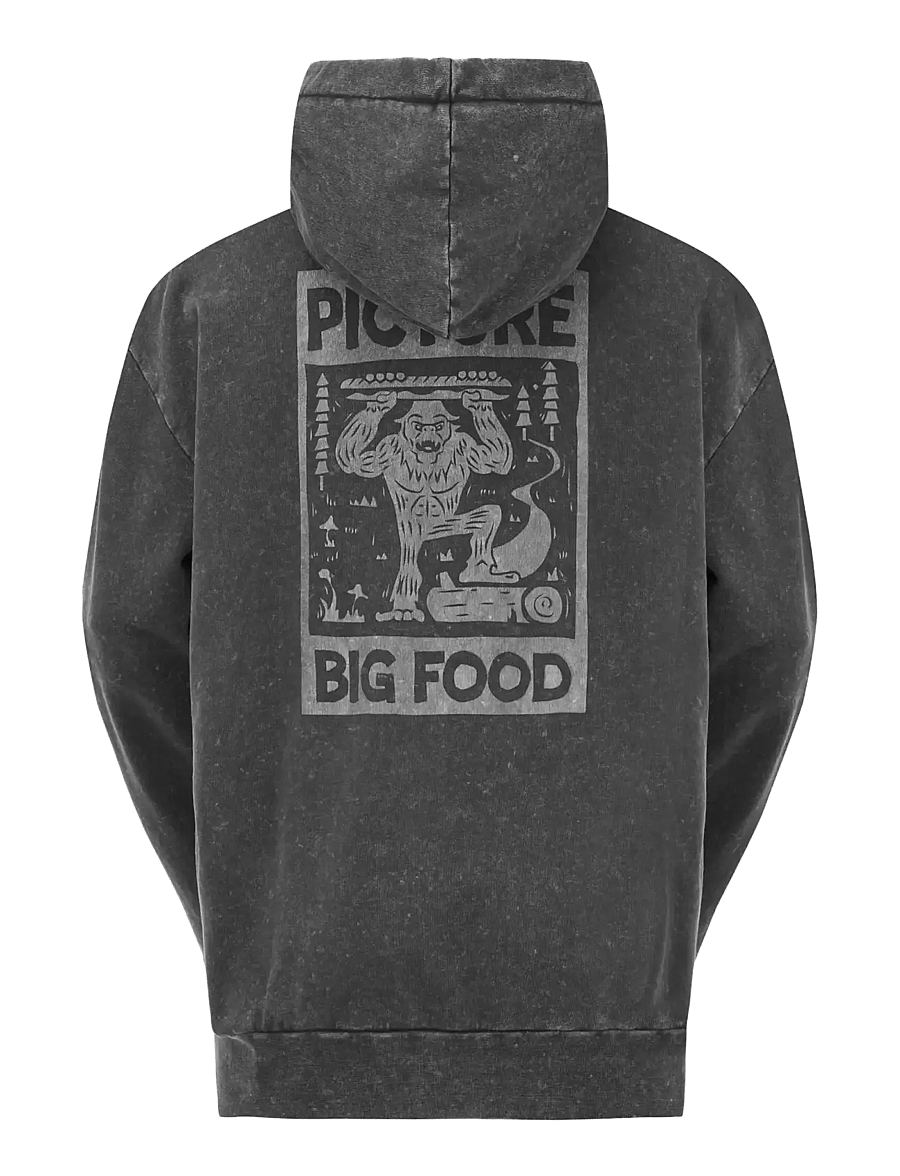 PICTURE ORGANIC CLOTHING - BIGFOOT HOODIE - kapuutsiga dressipluusid - black washed - 2