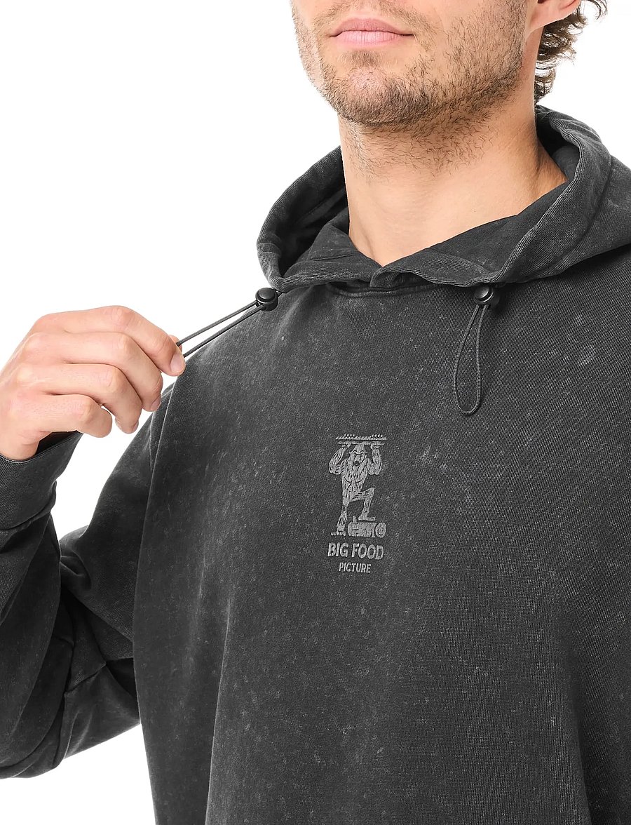 PICTURE ORGANIC CLOTHING - BIGFOOT HOODIE - kapuutsiga dressipluusid - black washed - 5