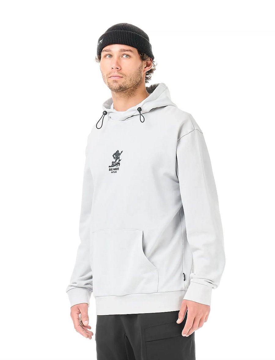 PICTURE ORGANIC CLOTHING - BIGFOOT HOODIE - kapuutsiga dressipluusid - vapor grey washed - 0
