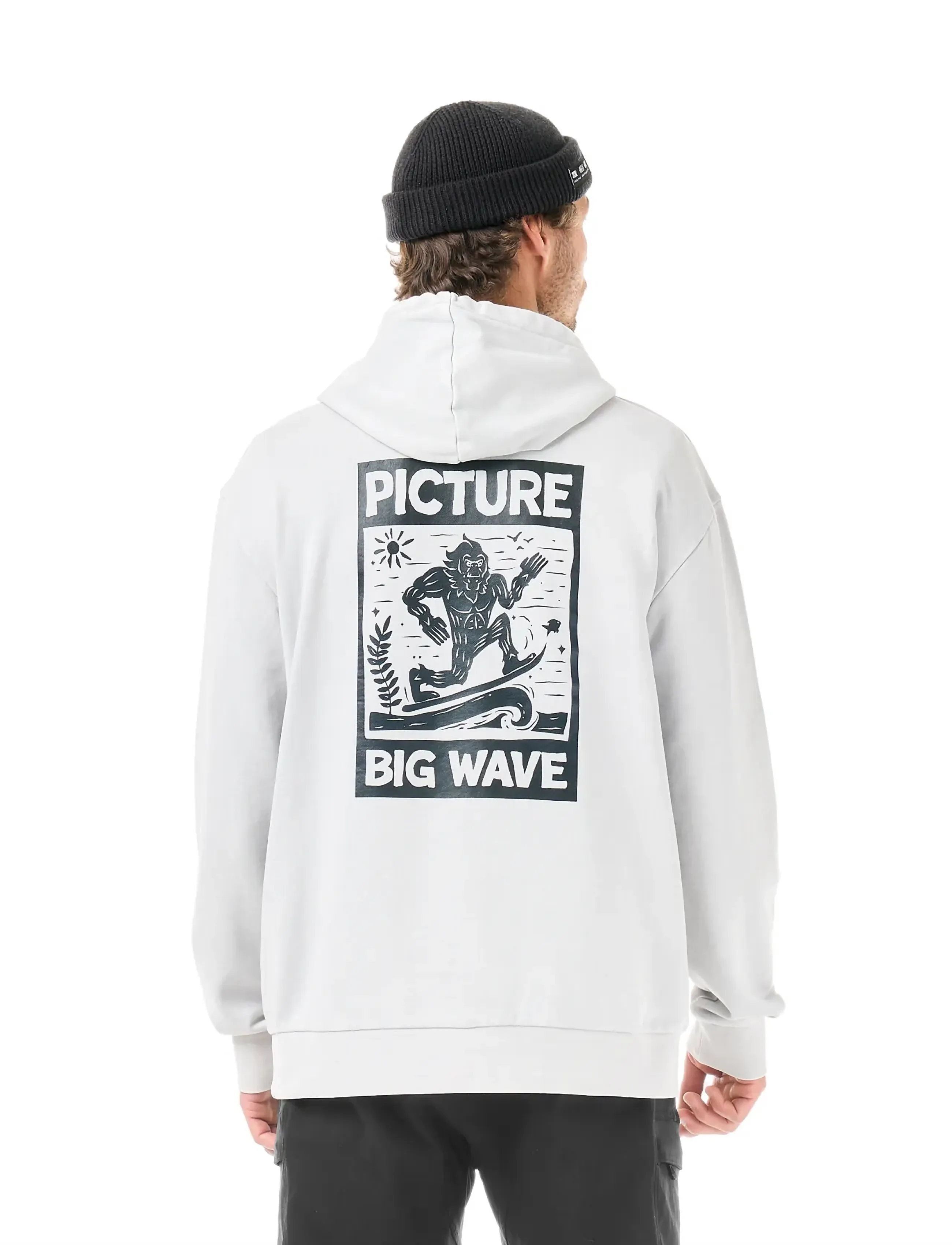 PICTURE ORGANIC CLOTHING - BIGFOOT HOODIE - vapor grey washed - 3