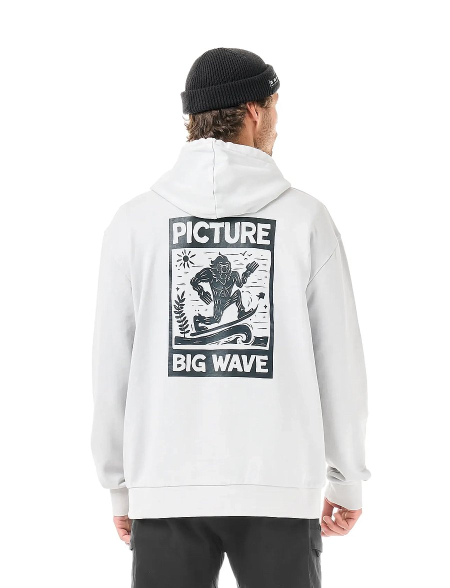PICTURE ORGANIC CLOTHING - BIGFOOT HOODIE - kapuutsiga dressipluusid - vapor grey washed - 3