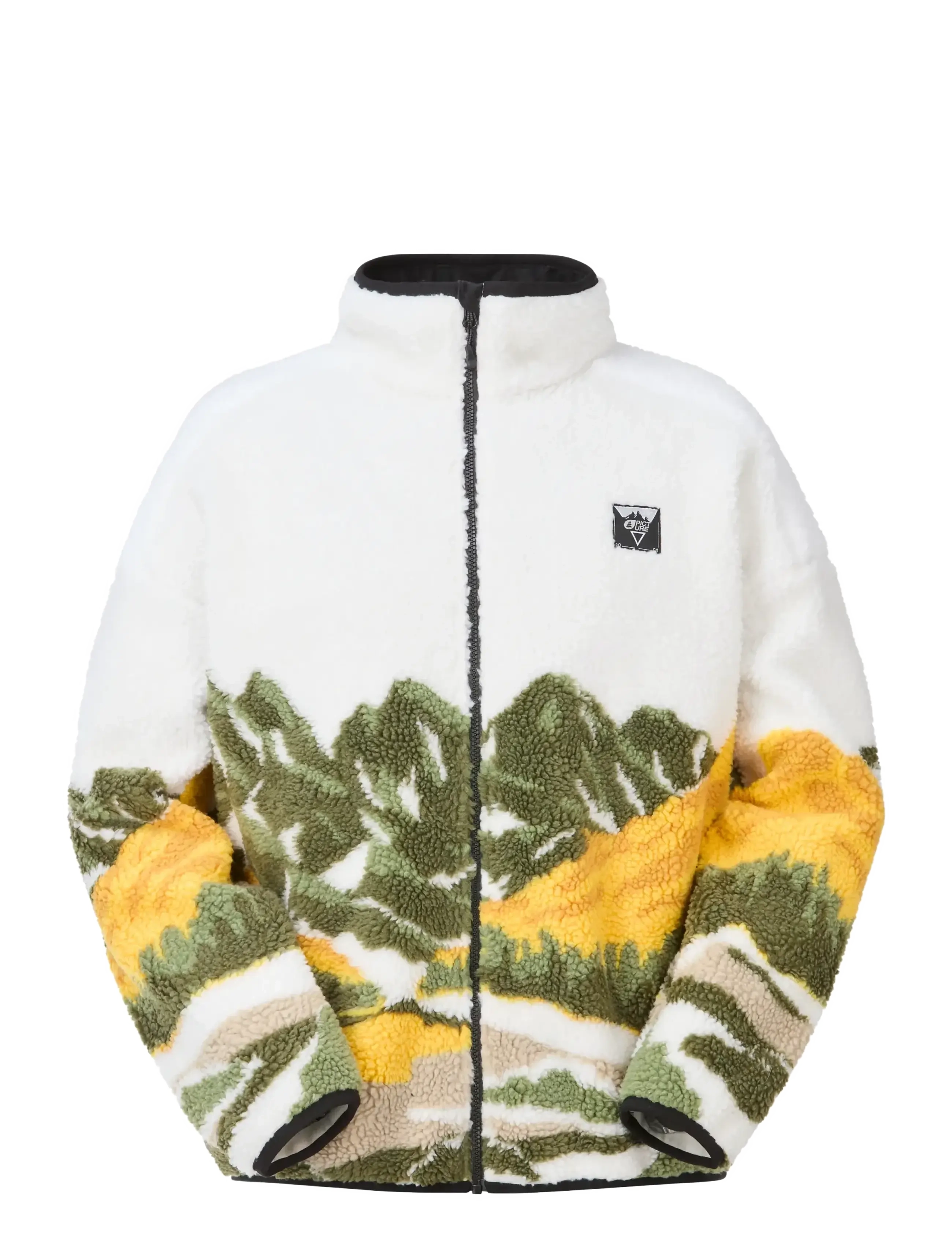 PICTURE ORGANIC CLOTHING HAFDALS ZIP FLEECE - Wintersport - GRAPE LEAF / green