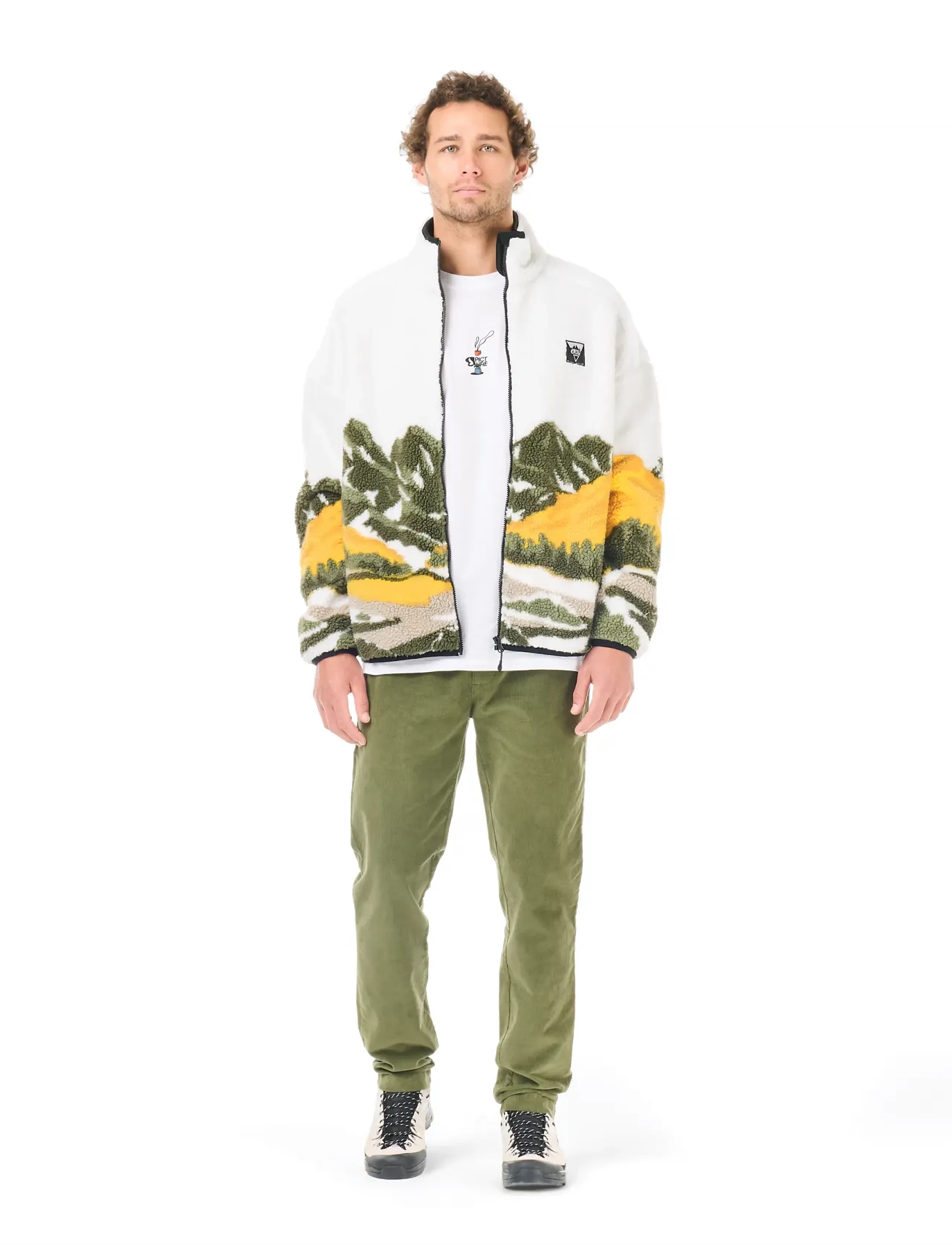 PICTURE ORGANIC CLOTHING - HAFDALS ZIP FLEECE - fleece & midlayer - grape leaf - 5