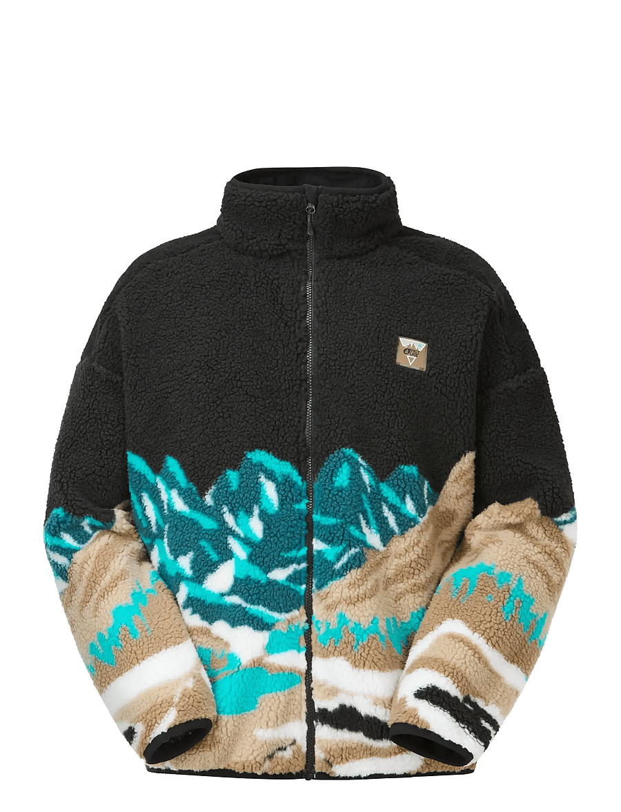 PICTURE ORGANIC CLOTHING - HAFDALS ZIP FLEECE - kampsunid ja vahekihid - pure cashmere - 1