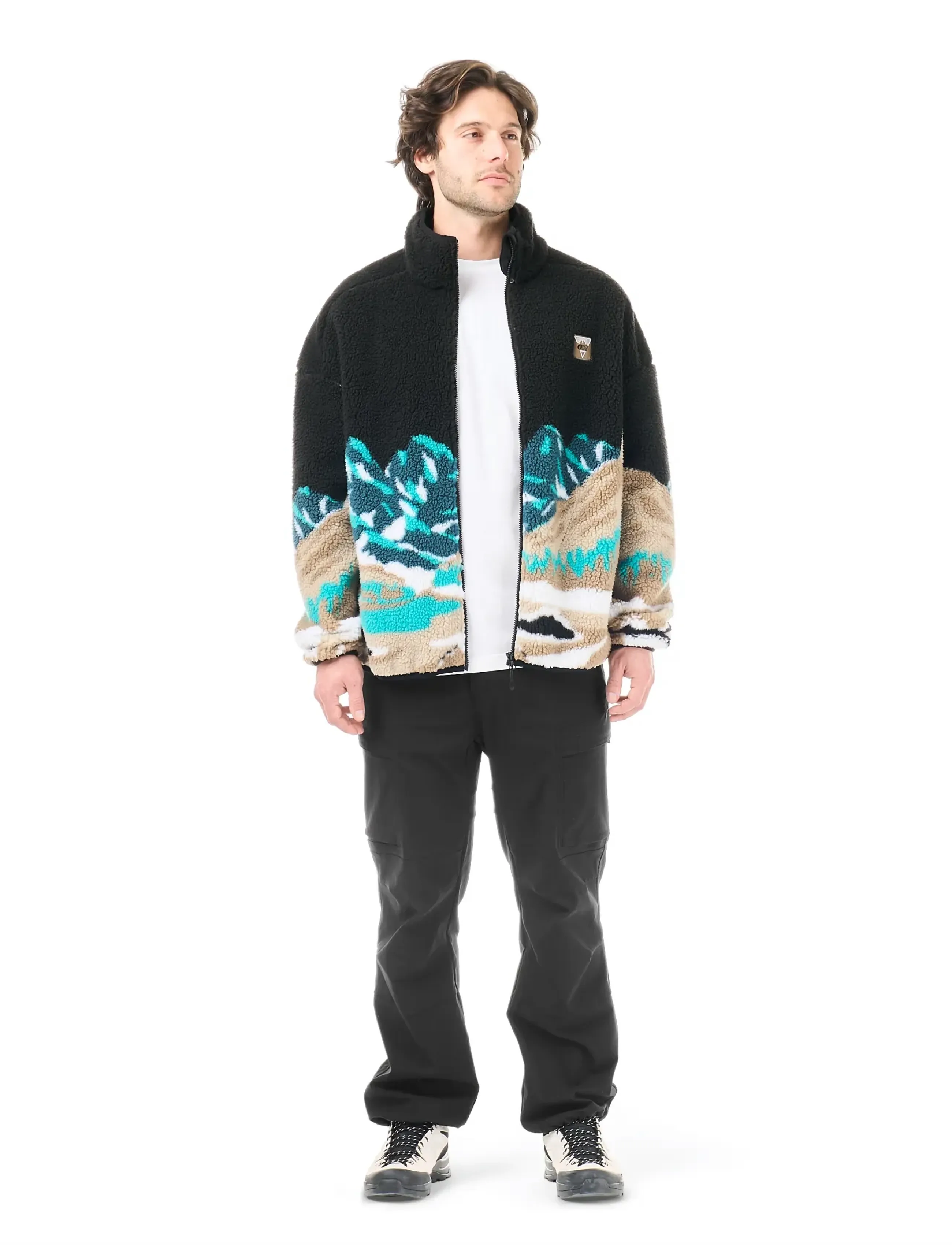PICTURE ORGANIC CLOTHING - HAFDALS ZIP FLEECE - kampsunid ja vahekihid - pure cashmere - 3