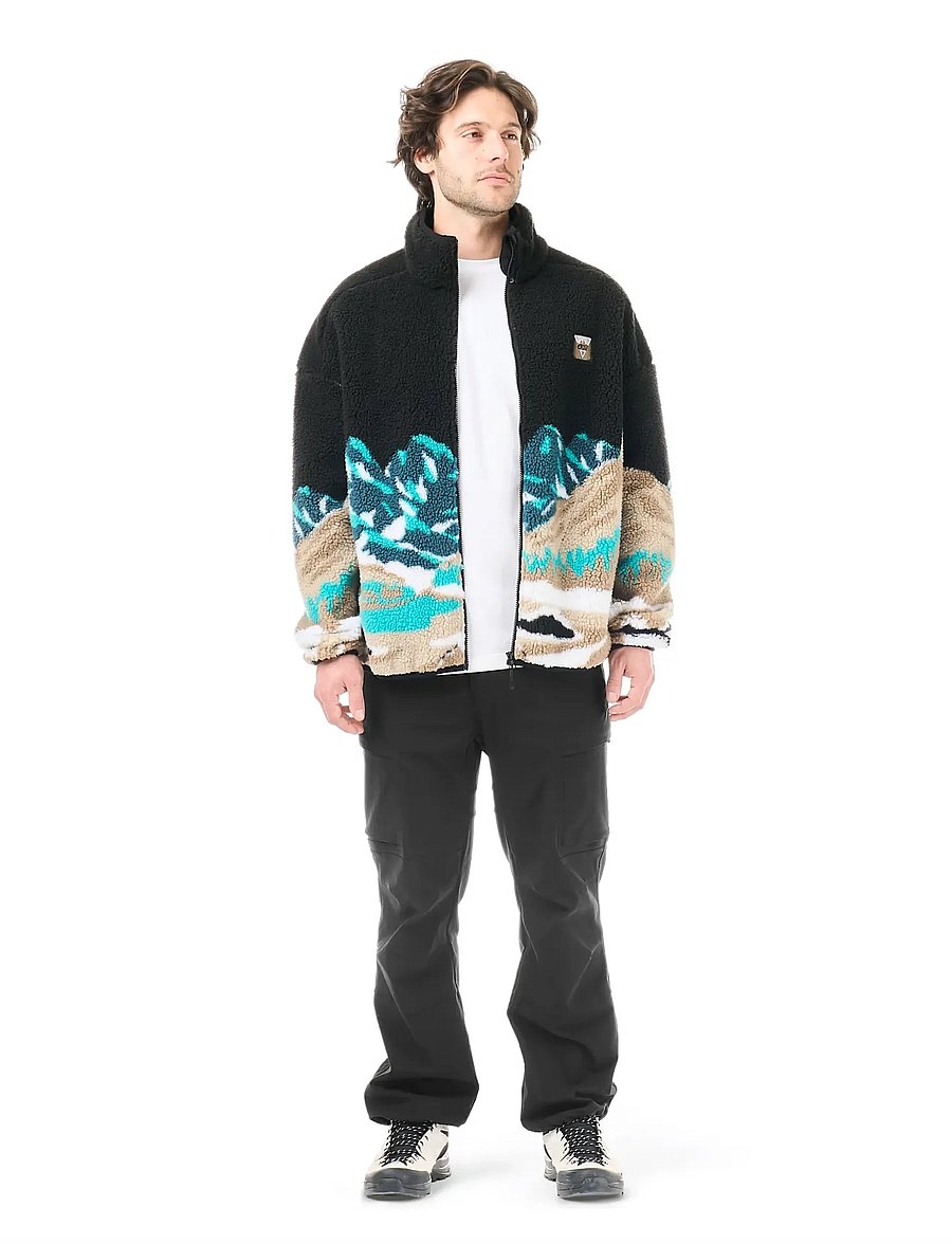 PICTURE ORGANIC CLOTHING - HAFDALS ZIP FLEECE - kampsunid ja vahekihid - pure cashmere - 3