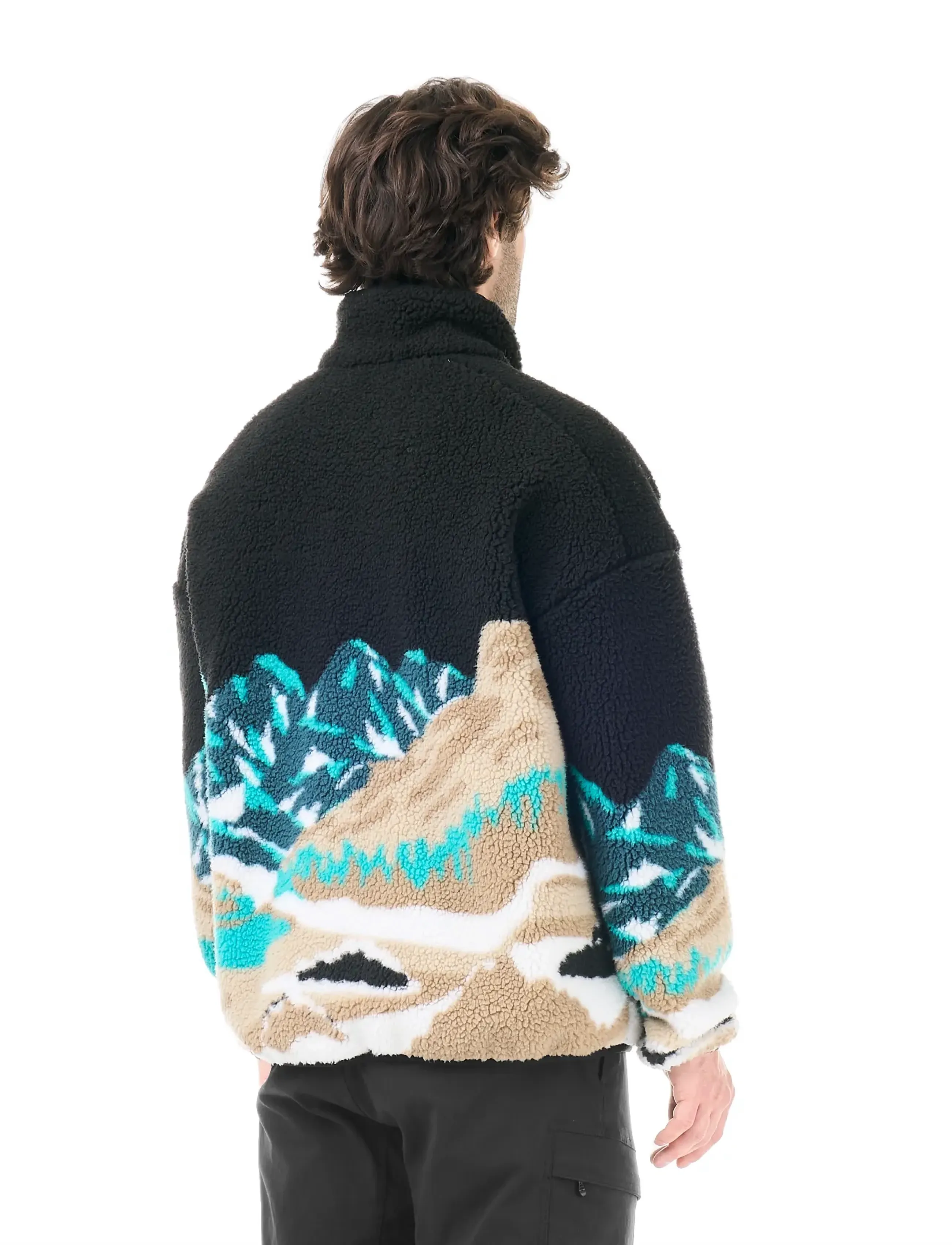 PICTURE ORGANIC CLOTHING - HAFDALS ZIP FLEECE - kampsunid ja vahekihid - pure cashmere - 4