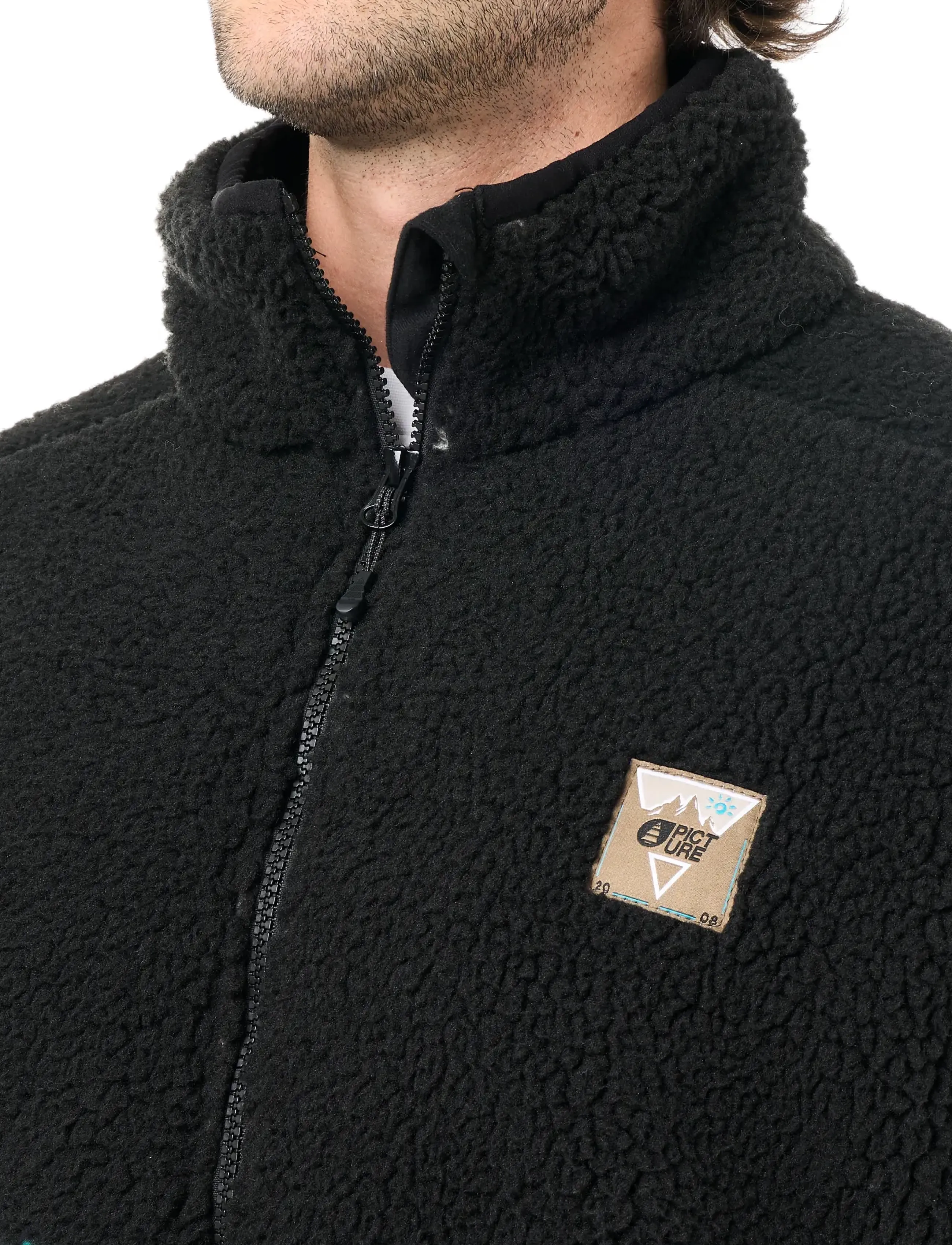 PICTURE ORGANIC CLOTHING - HAFDALS ZIP FLEECE - kampsunid ja vahekihid - pure cashmere - 5