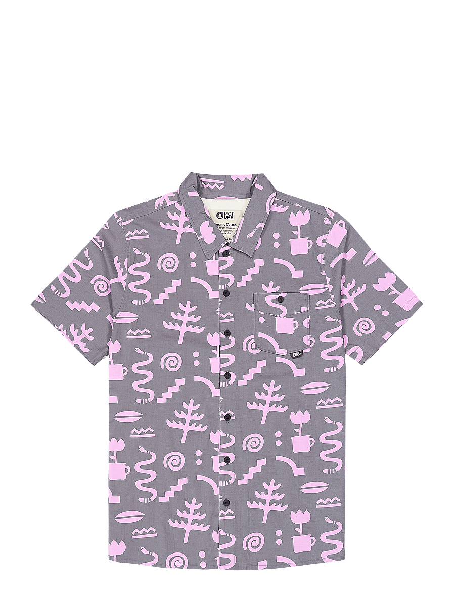PICTURE ORGANIC CLOTHING - MATAIKONA SS SHIRT - tops & t-shirts - b snake print - 1