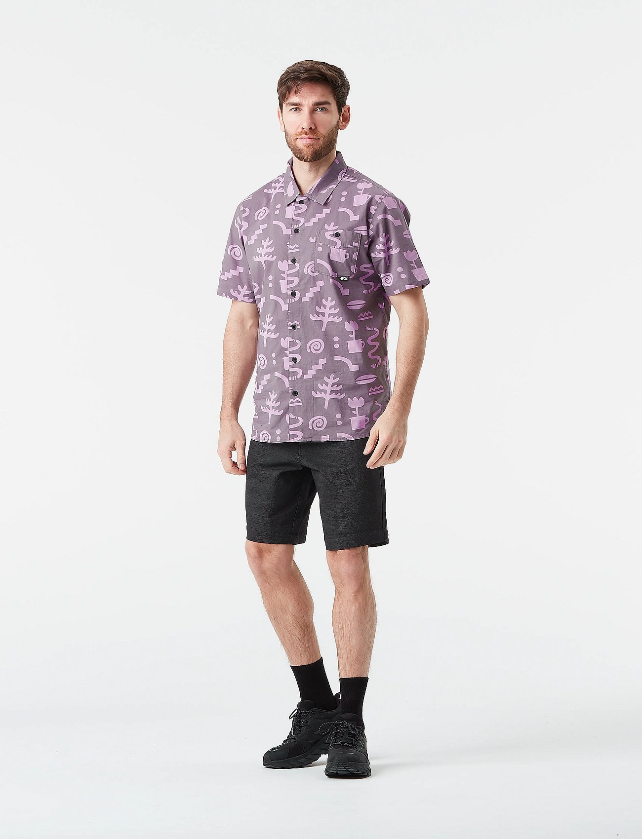 MATAIKONA SS SHIRT - B SNAKE PRINT