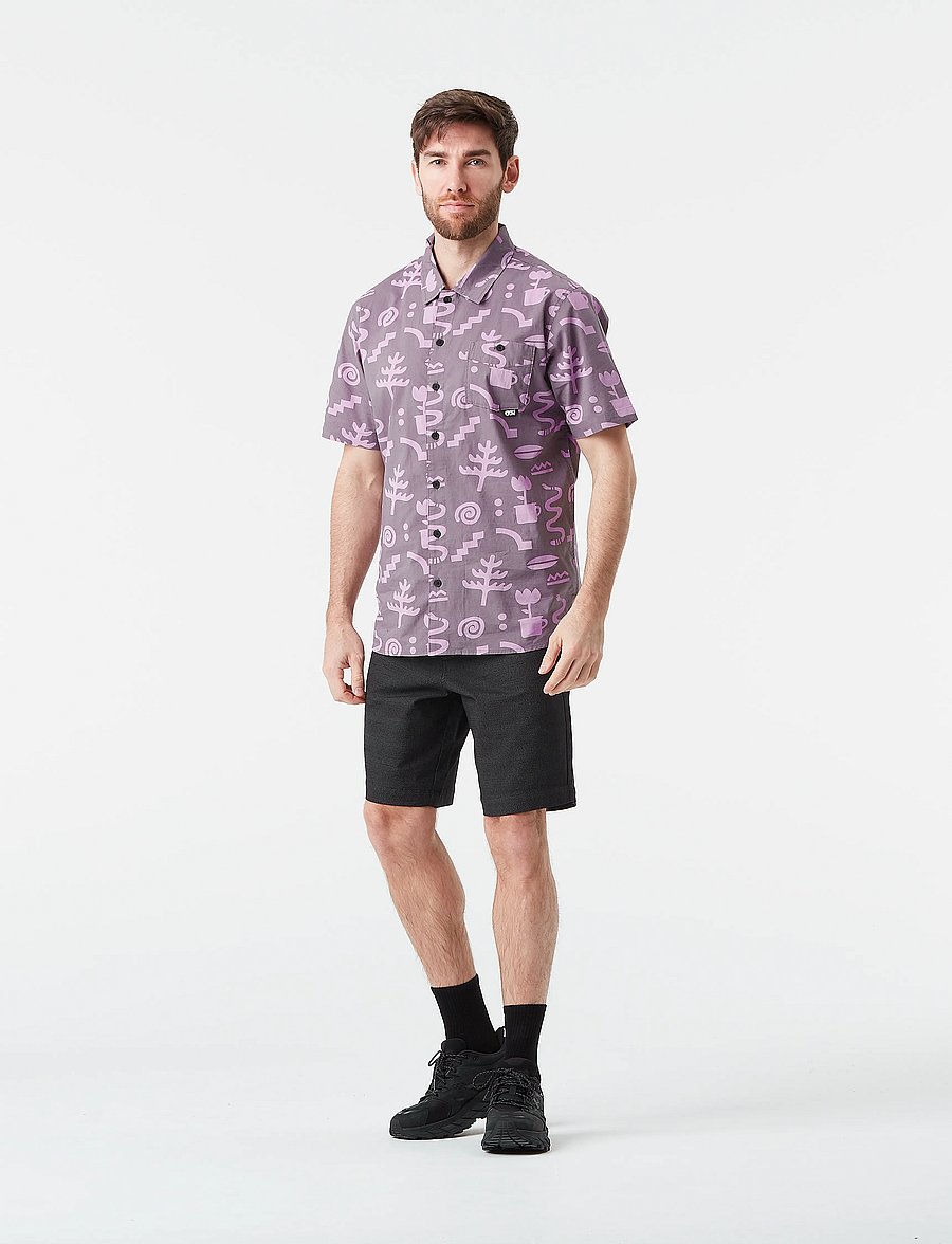 PICTURE ORGANIC CLOTHING - MATAIKONA SS SHIRT - tops & t-shirts - b snake print - 0