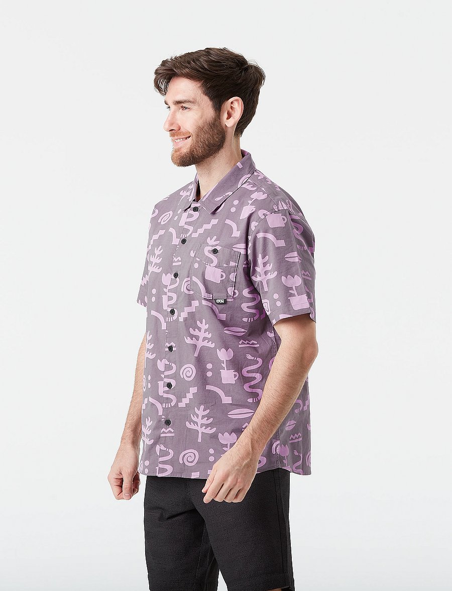 PICTURE ORGANIC CLOTHING - MATAIKONA SS SHIRT - tops & t-shirts - b snake print - 3