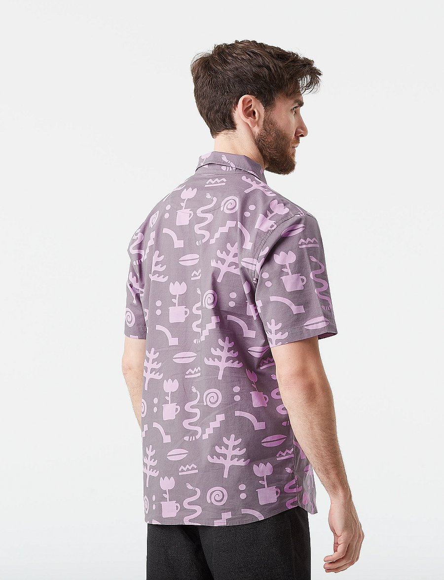 PICTURE ORGANIC CLOTHING - MATAIKONA SS SHIRT - tops & t-shirts - b snake print - 4
