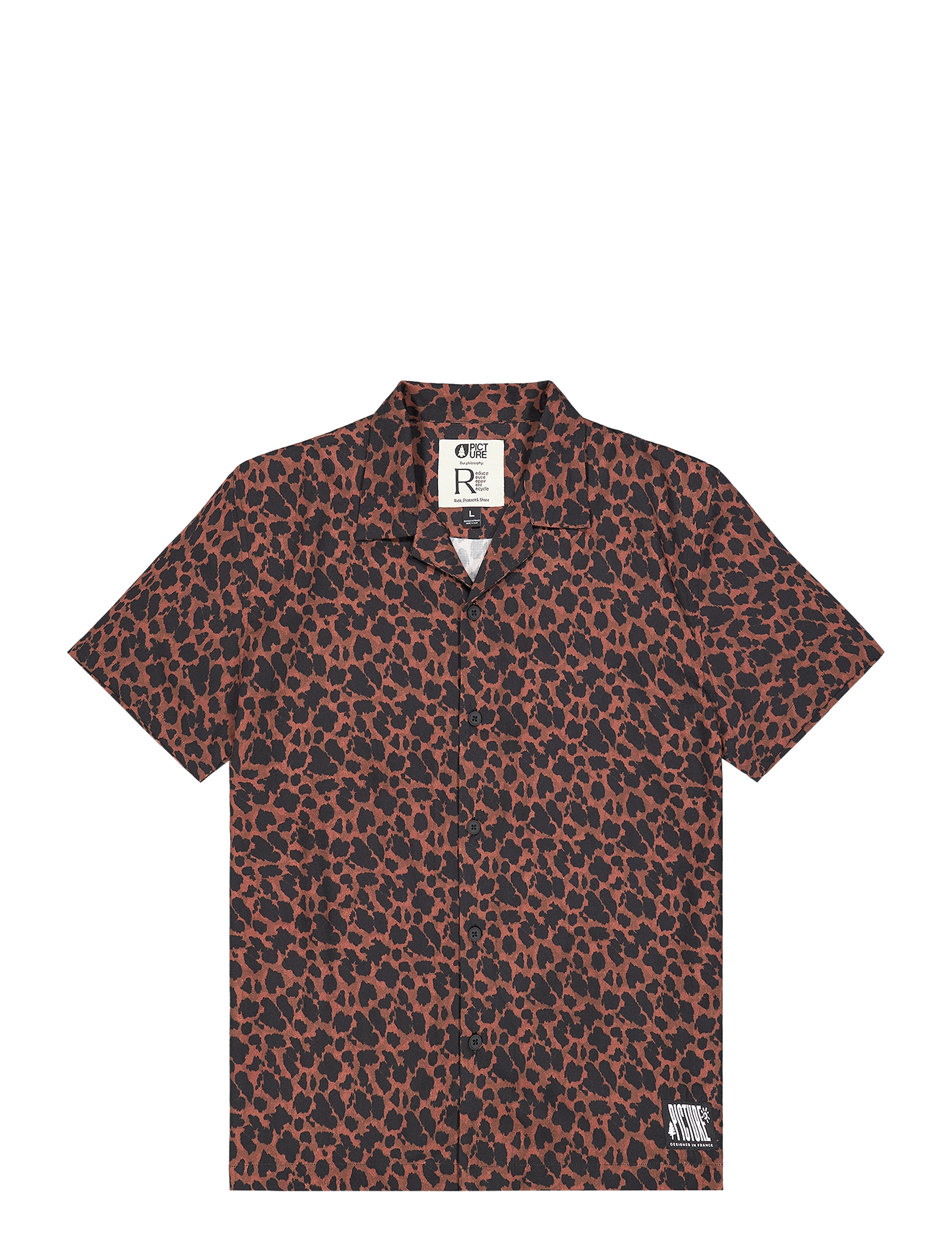 PICTURE ORGANIC CLOTHING MAREEBA SHIRT - PICTURE ORGANIC CLOTHING - C PANTHERA PRINT / multi