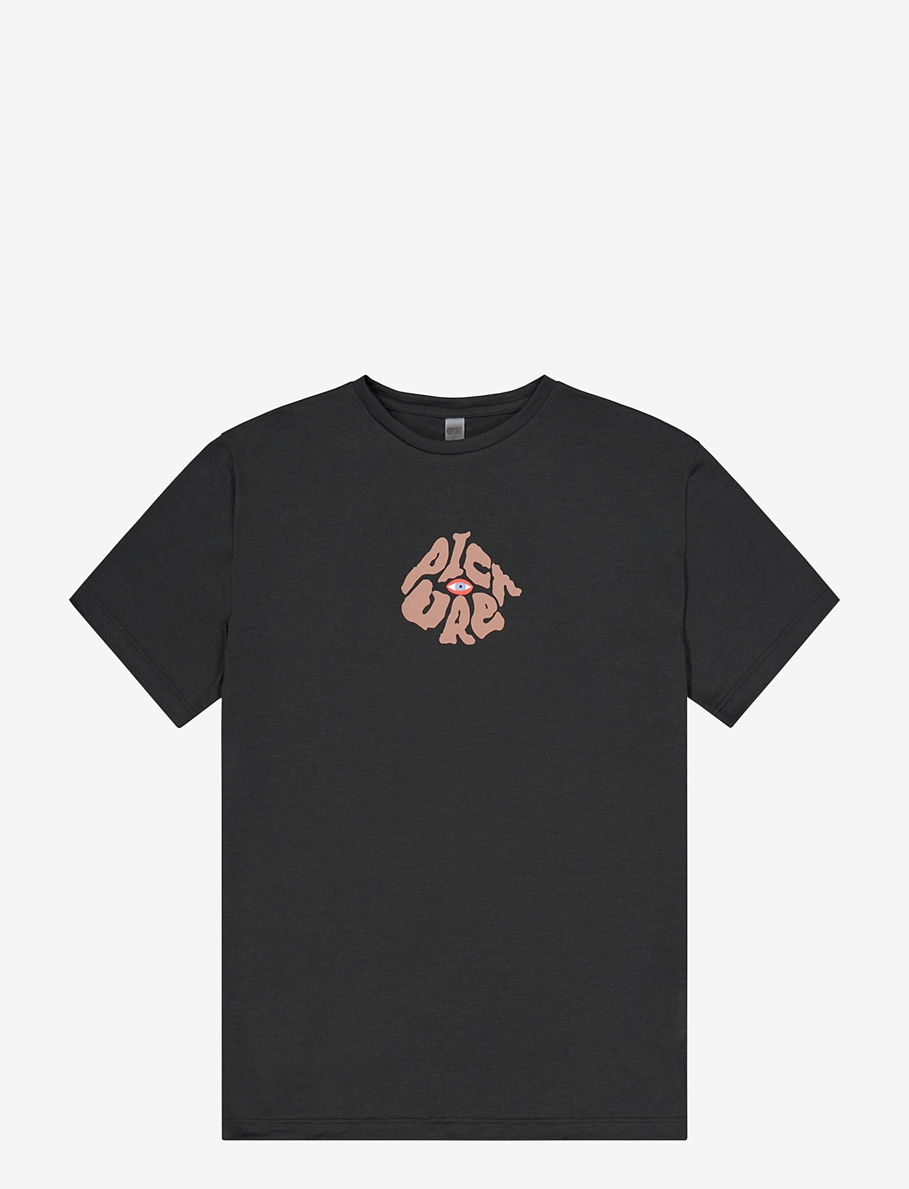 PICTURE ORGANIC CLOTHING - MARIBO SS SURF TEE - alussärgid ja t-särgid - b black - 1