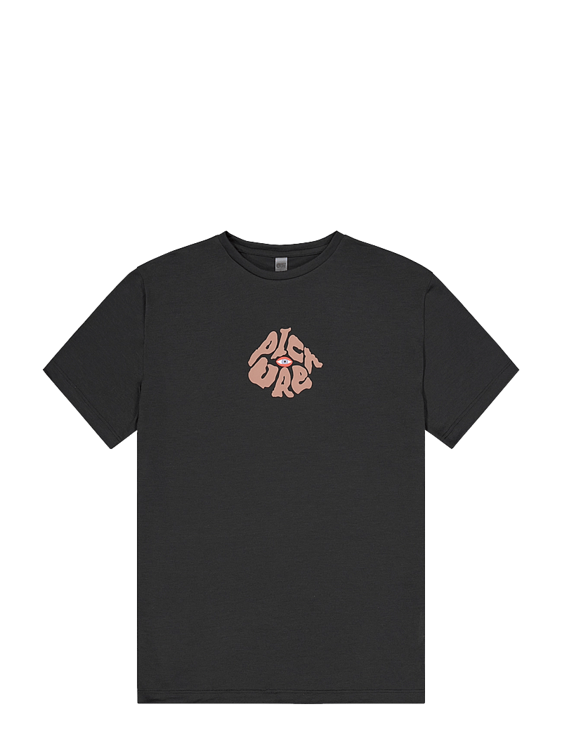 PICTURE ORGANIC CLOTHING - MARIBO SS SURF TEE - alussärgid ja t-särgid - b black - 1