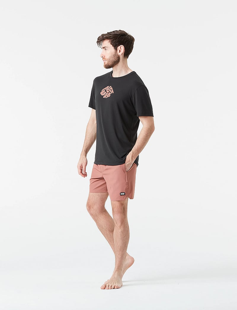 PICTURE ORGANIC CLOTHING - MARIBO SS SURF TEE - alussärgid ja t-särgid - b black - 0