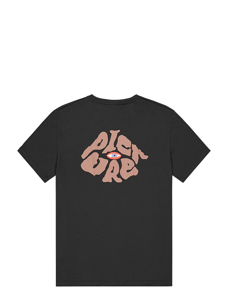 PICTURE ORGANIC CLOTHING - MARIBO SS SURF TEE - alussärgid ja t-särgid - b black - 2