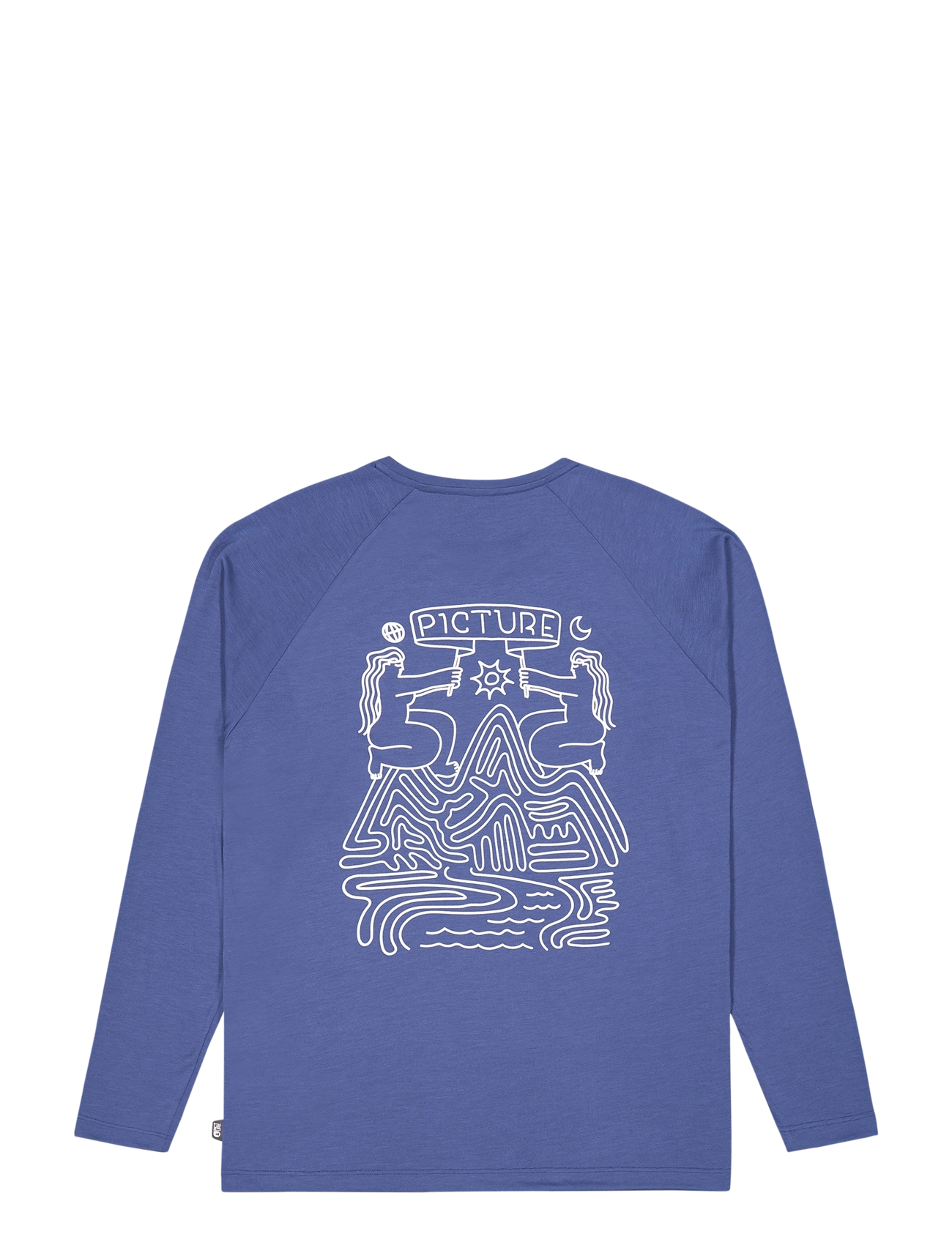 PICTURE ORGANIC CLOTHING - MARIBO LS SURF TEE - b skipper blue - 2