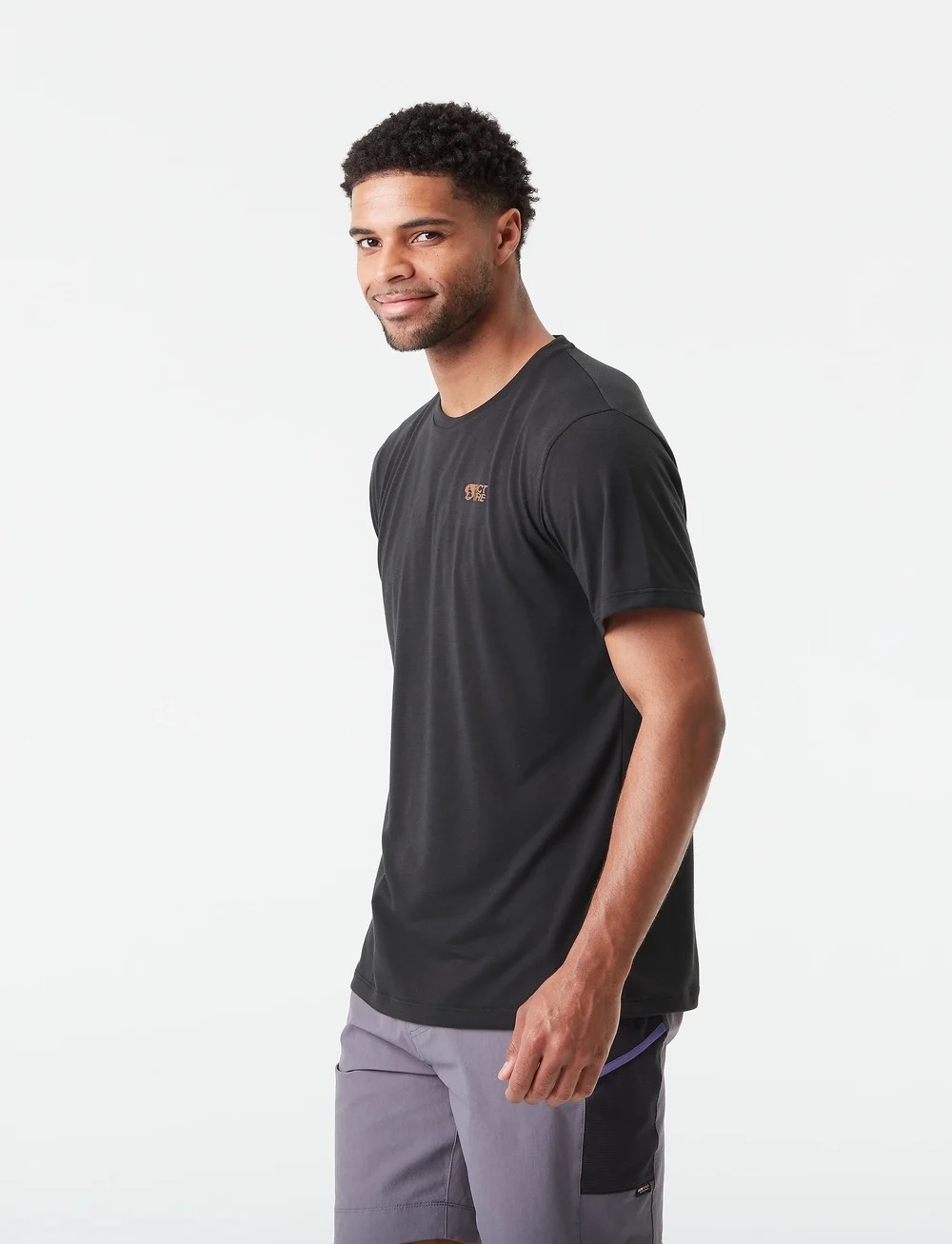 PICTURE ORGANIC CLOTHING - TIMONT SS URBAN TECH TEE - t-shirts - a black - 3