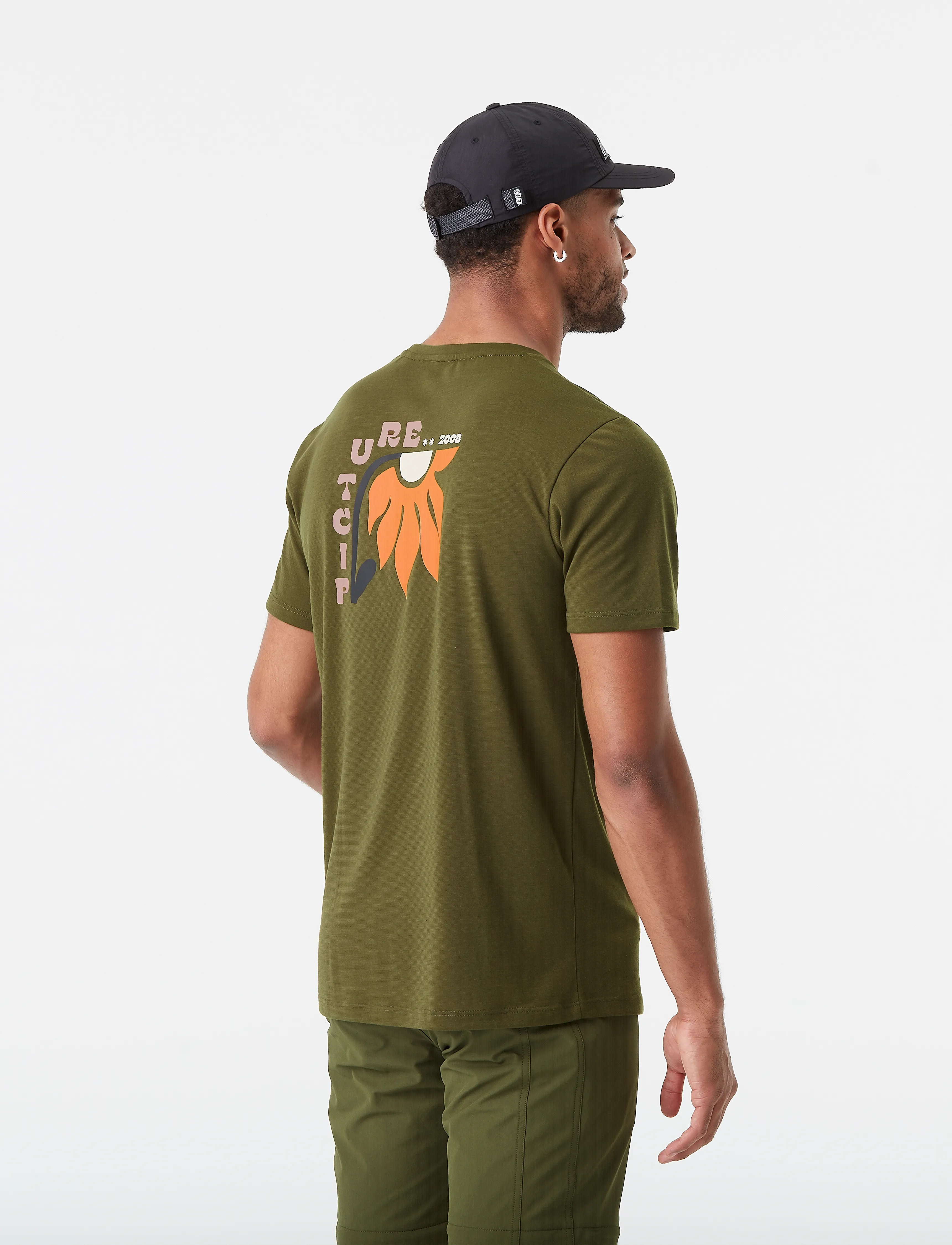 PICTURE ORGANIC CLOTHING - TIMONT SS URBAN TECH TEE - c tobacco - 4