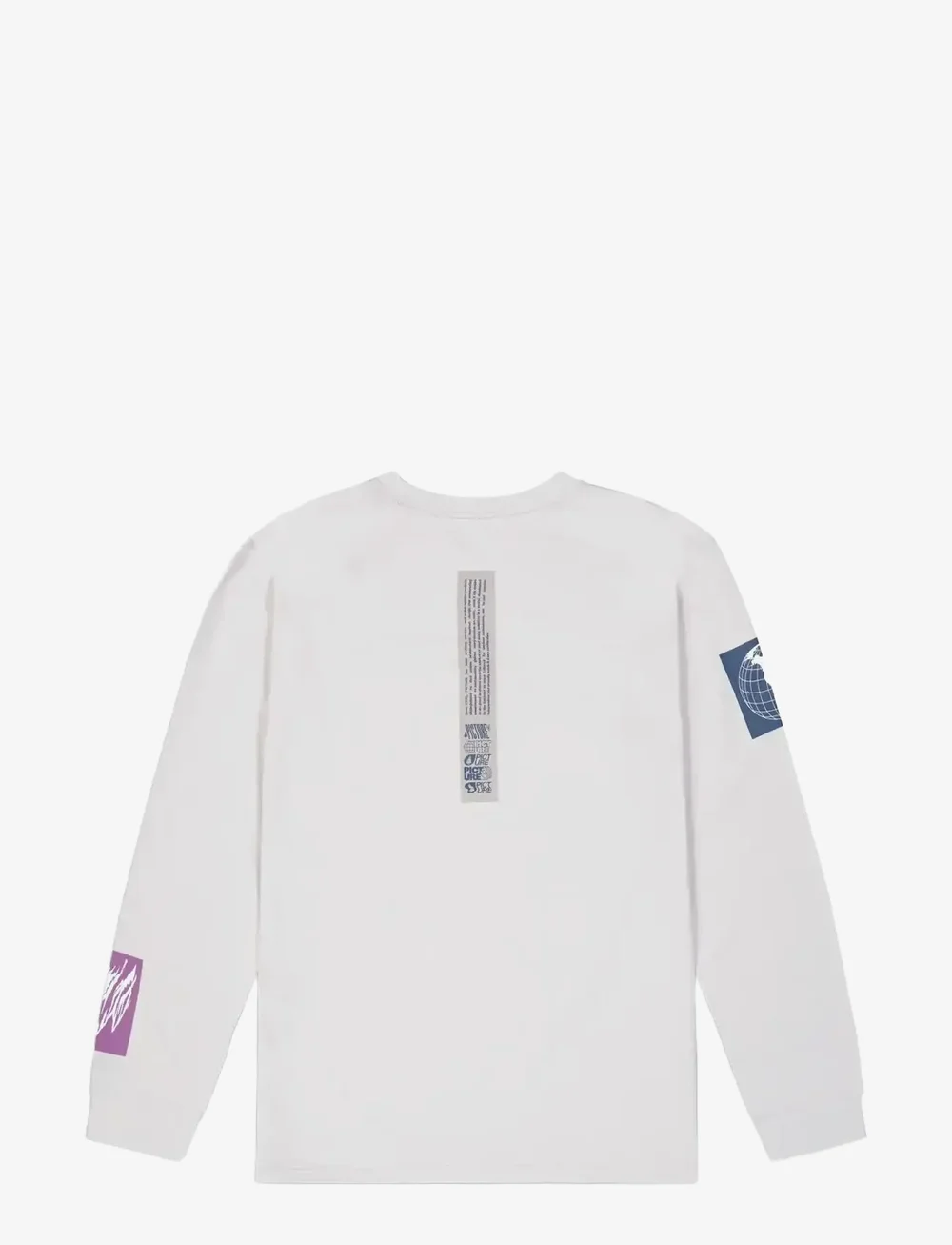 PICTURE ORGANIC CLOTHING - KAWA LS TEE - pikkade varrukatega alussärgid - a vapor grey - 2