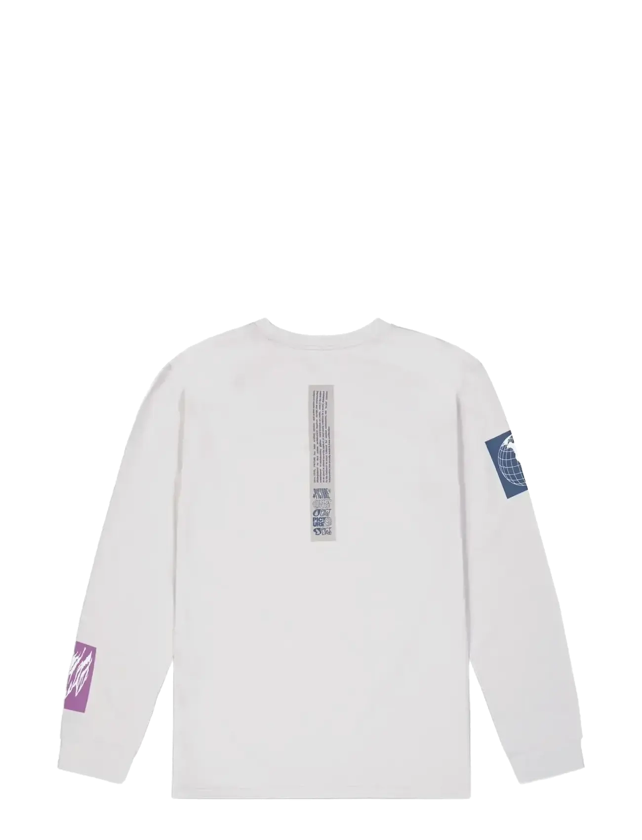 PICTURE ORGANIC CLOTHING - KAWA LS TEE - toppe & t-shirts - a vapor grey - 2