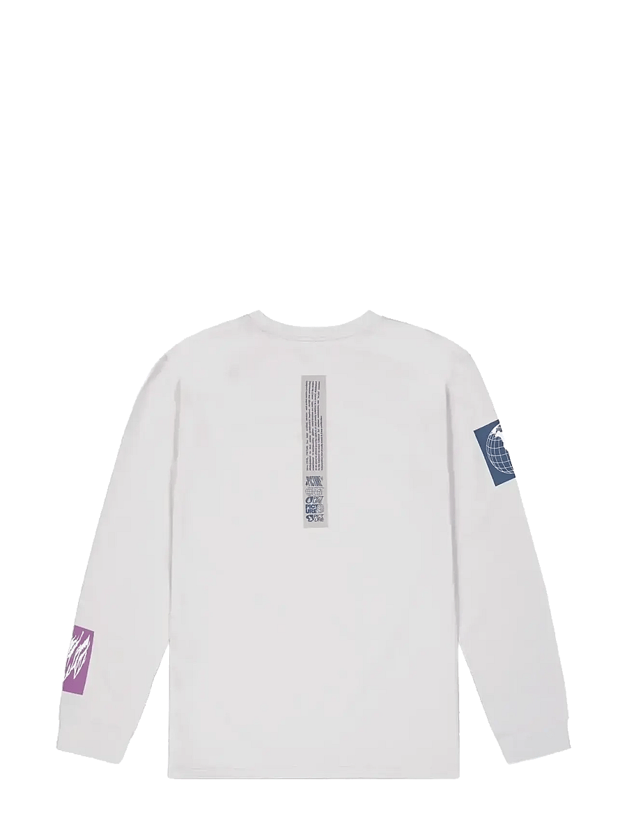 PICTURE ORGANIC CLOTHING - KAWA LS TEE - langarmshirts - a vapor grey - 2