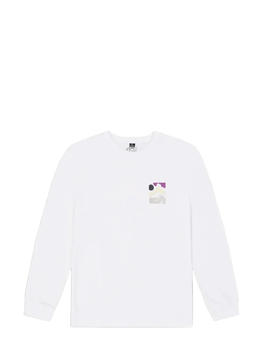 PICTURE ORGANIC CLOTHING - KENOMA LS TEE - langarmshirts - a white - 1