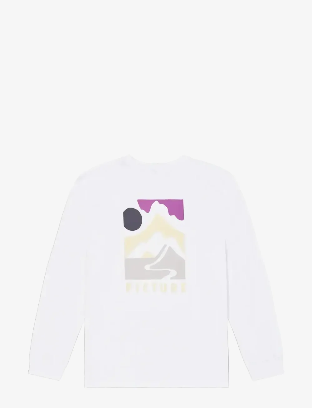 PICTURE ORGANIC CLOTHING - KENOMA LS TEE - pikkade varrukatega alussärgid - a white - 2