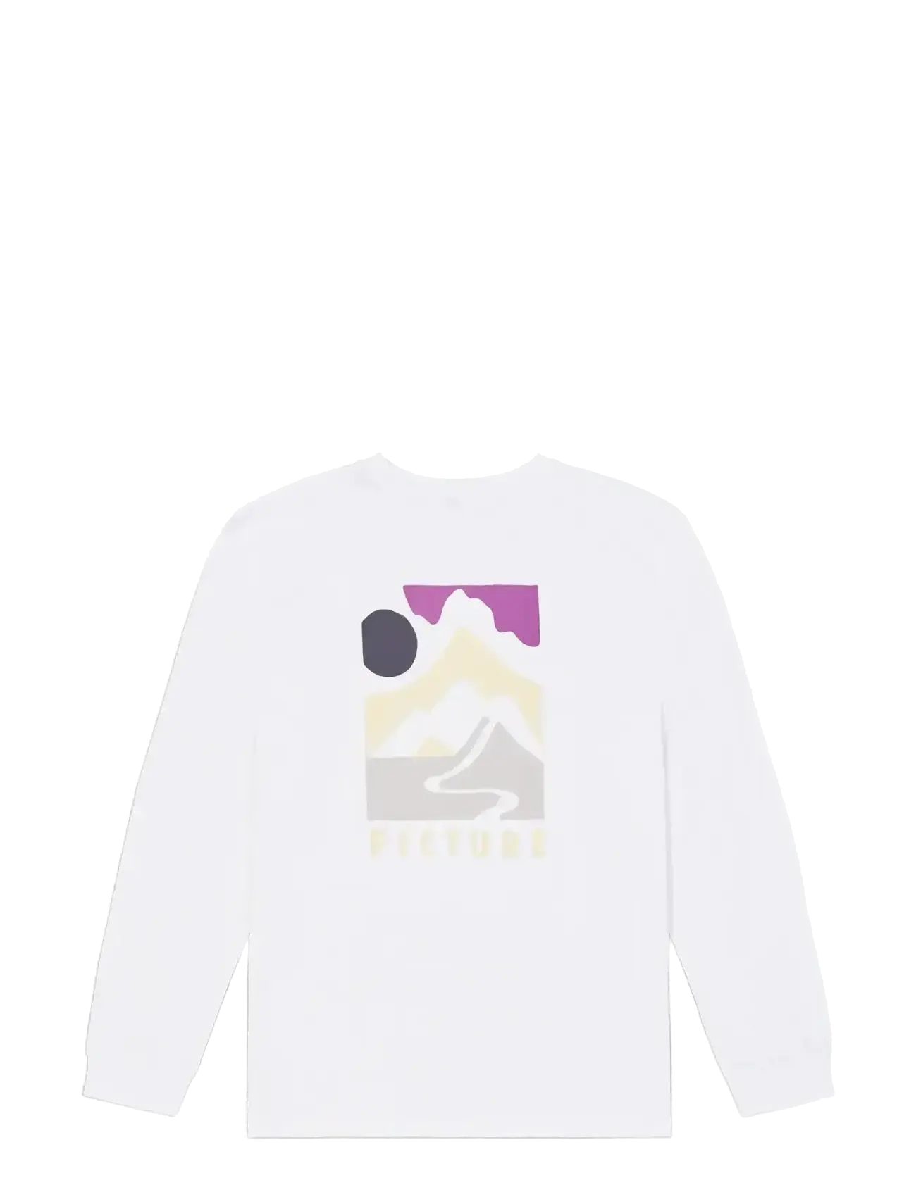 PICTURE ORGANIC CLOTHING - KENOMA LS TEE - langarmshirts - a white - 2
