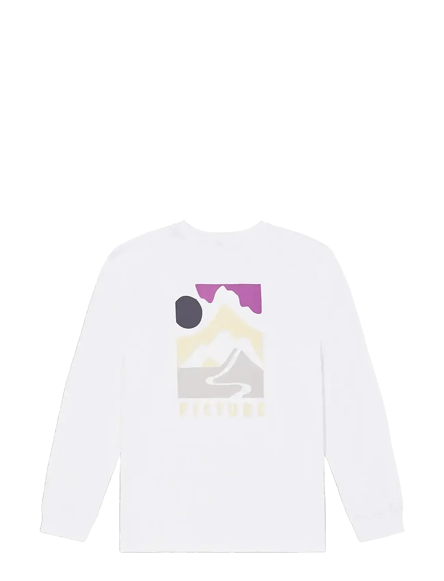 PICTURE ORGANIC CLOTHING - KENOMA LS TEE - langarmshirts - a white - 2