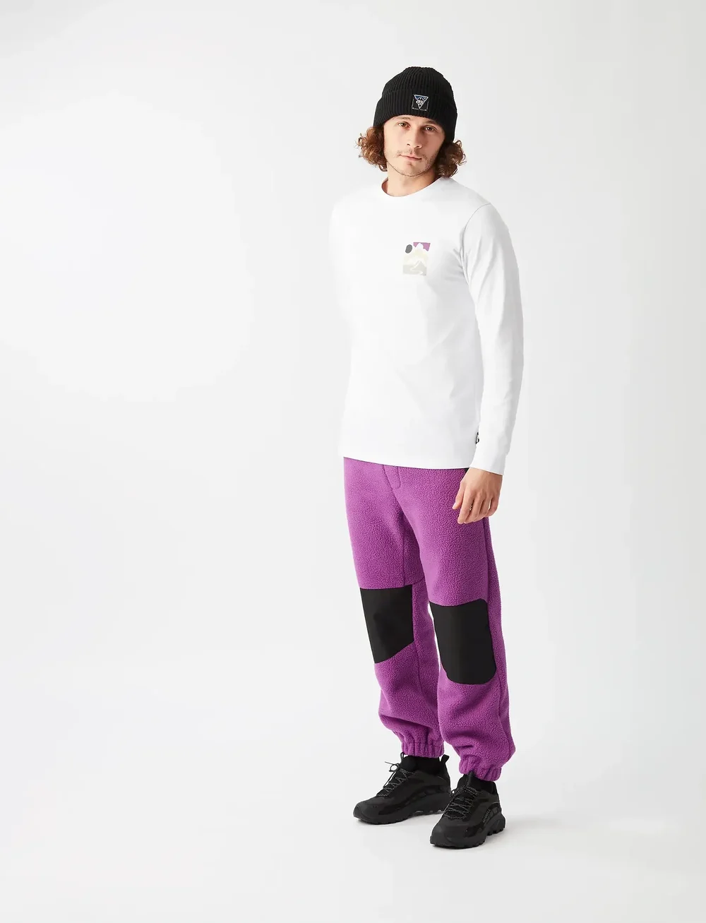 PICTURE ORGANIC CLOTHING - KENOMA LS TEE - pikkade varrukatega alussärgid - a white - 0