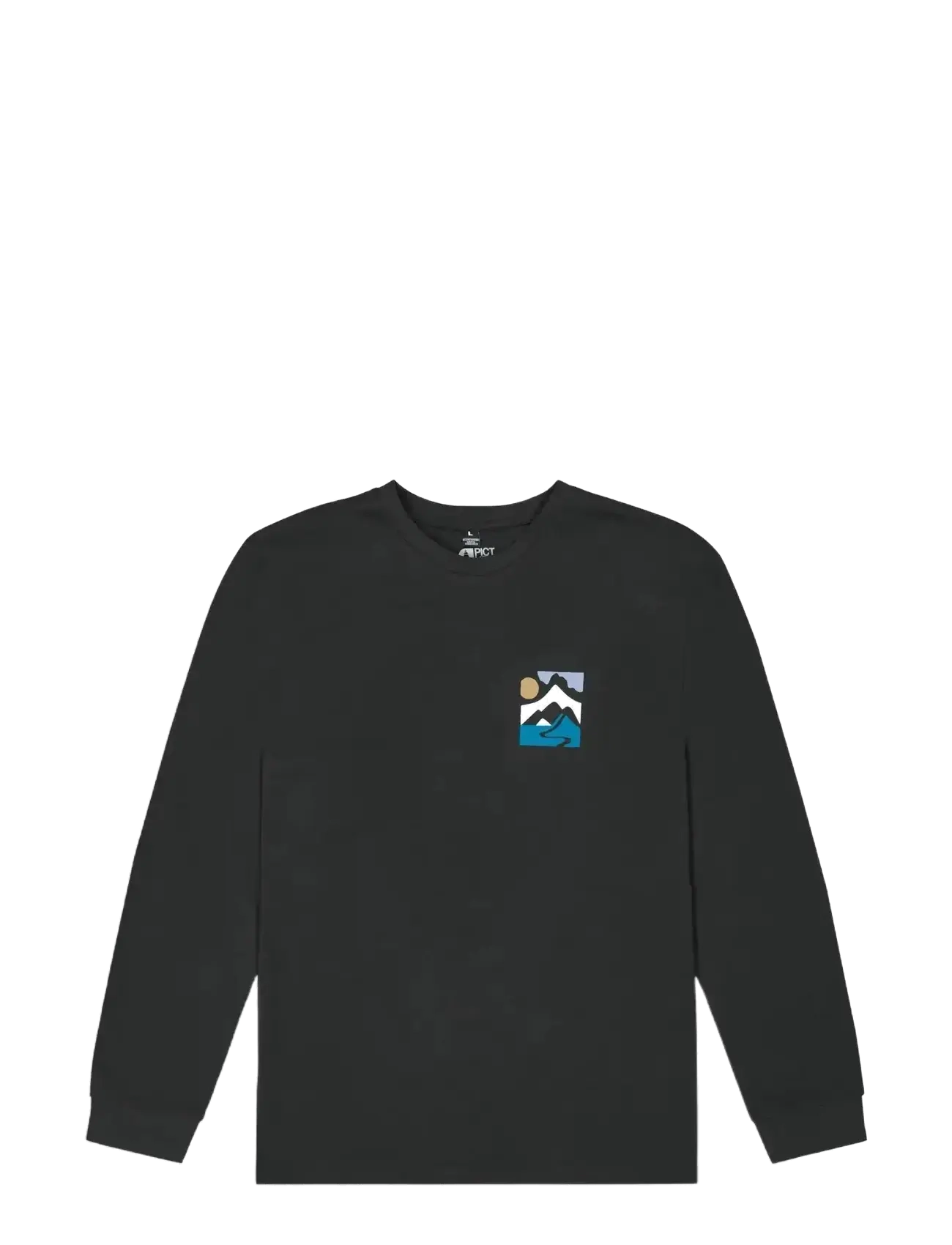 PICTURE ORGANIC CLOTHING - KENOMA LS TEE - toppe & t-shirts - b black - 1
