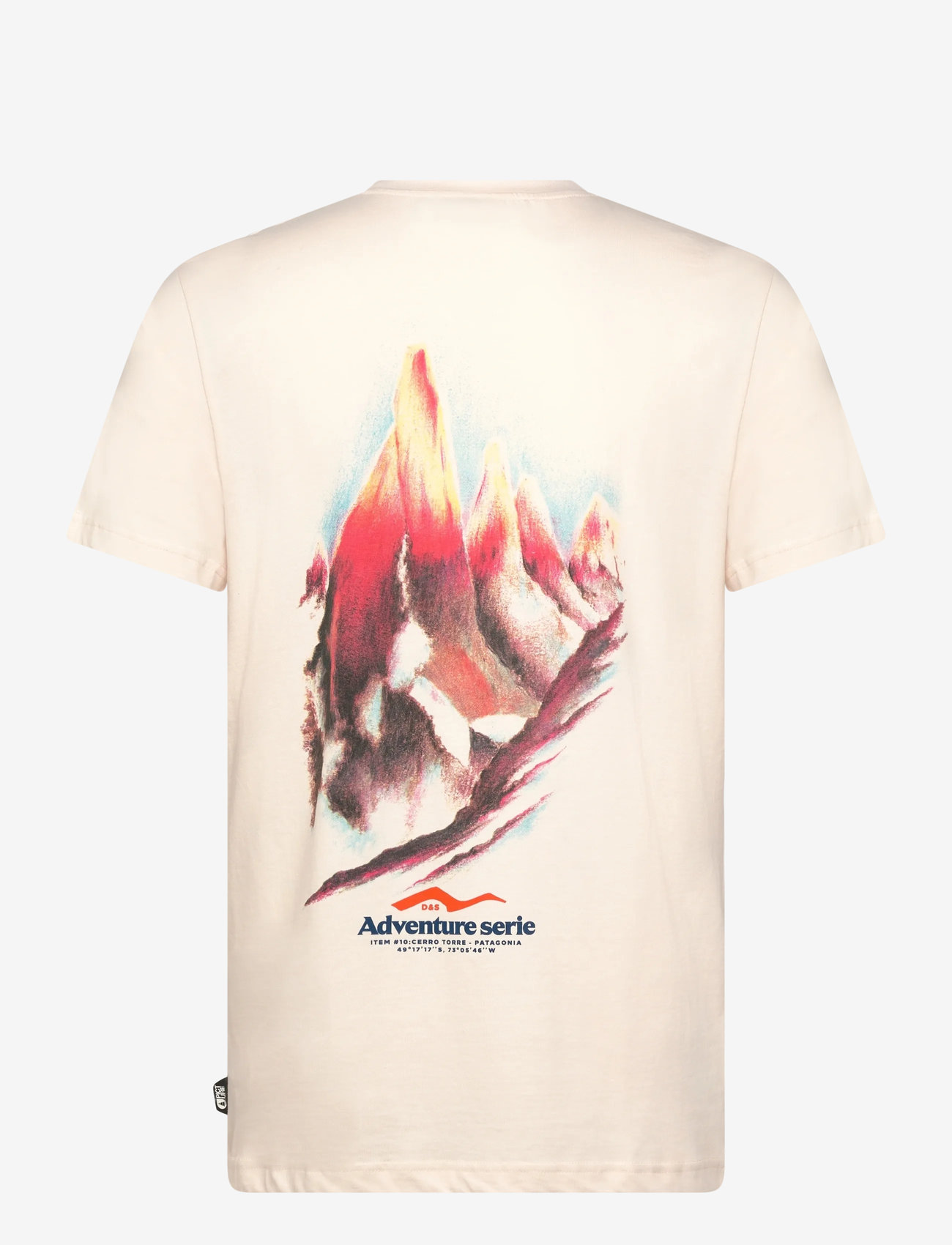 PICTURE ORGANIC CLOTHING - D&S PATAGONIE TEE - a natural white - 1