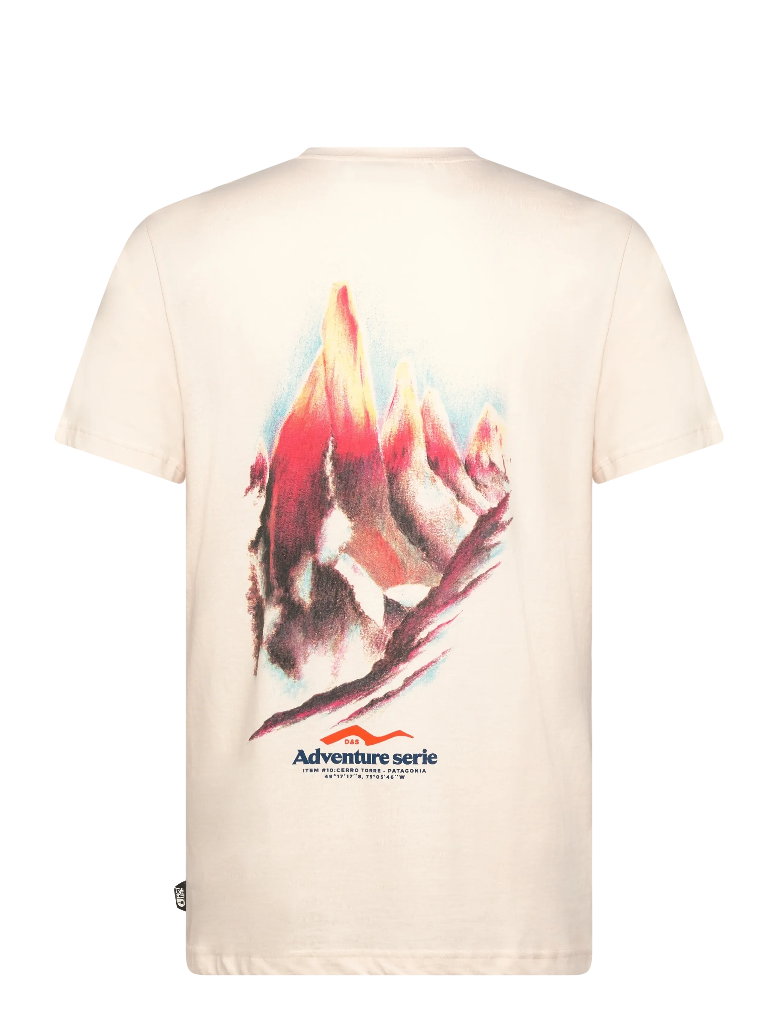 PICTURE ORGANIC CLOTHING - D&S PATAGONIE TEE - a natural white - 1