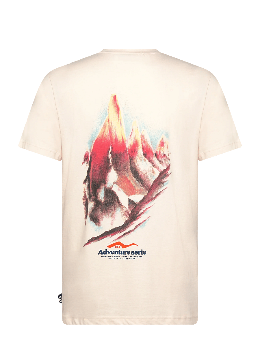 PICTURE ORGANIC CLOTHING - D&S PATAGONIE TEE - a natural white - 1