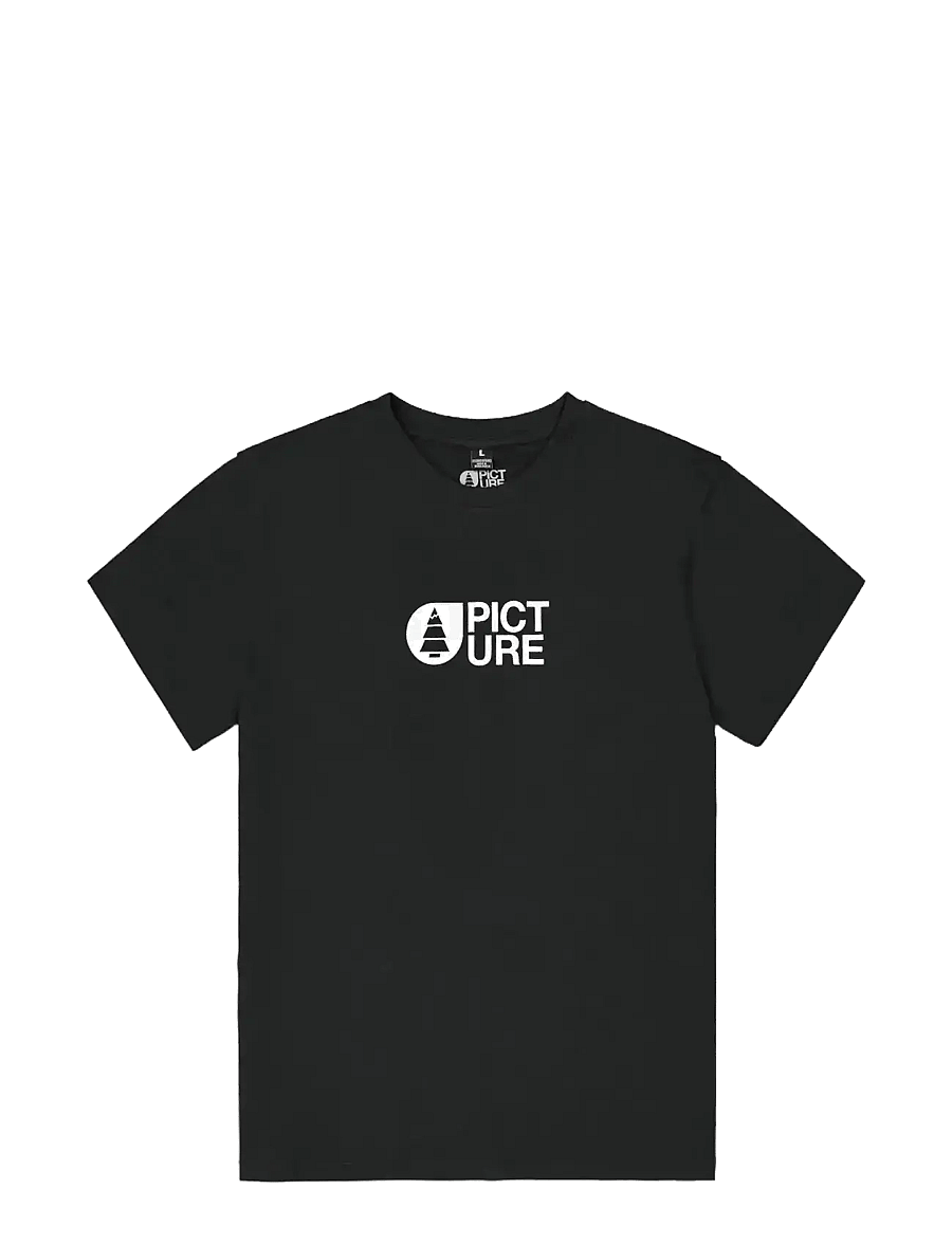 PICTURE ORGANIC CLOTHING - BASEMENT CLASSIC TEE - stuttermarbolir - b black - 1