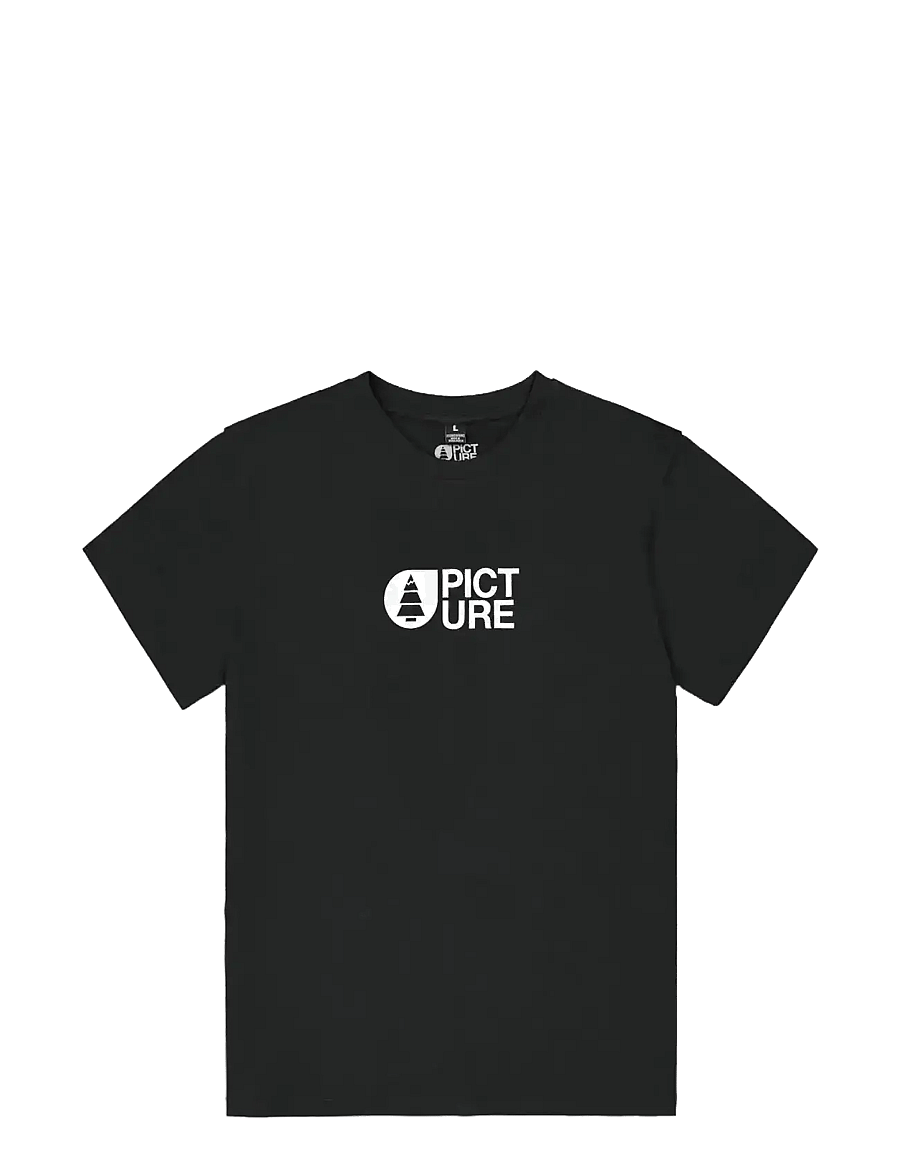 PICTURE ORGANIC CLOTHING - BASEMENT CLASSIC TEE - stuttermarbolir - b black - 2