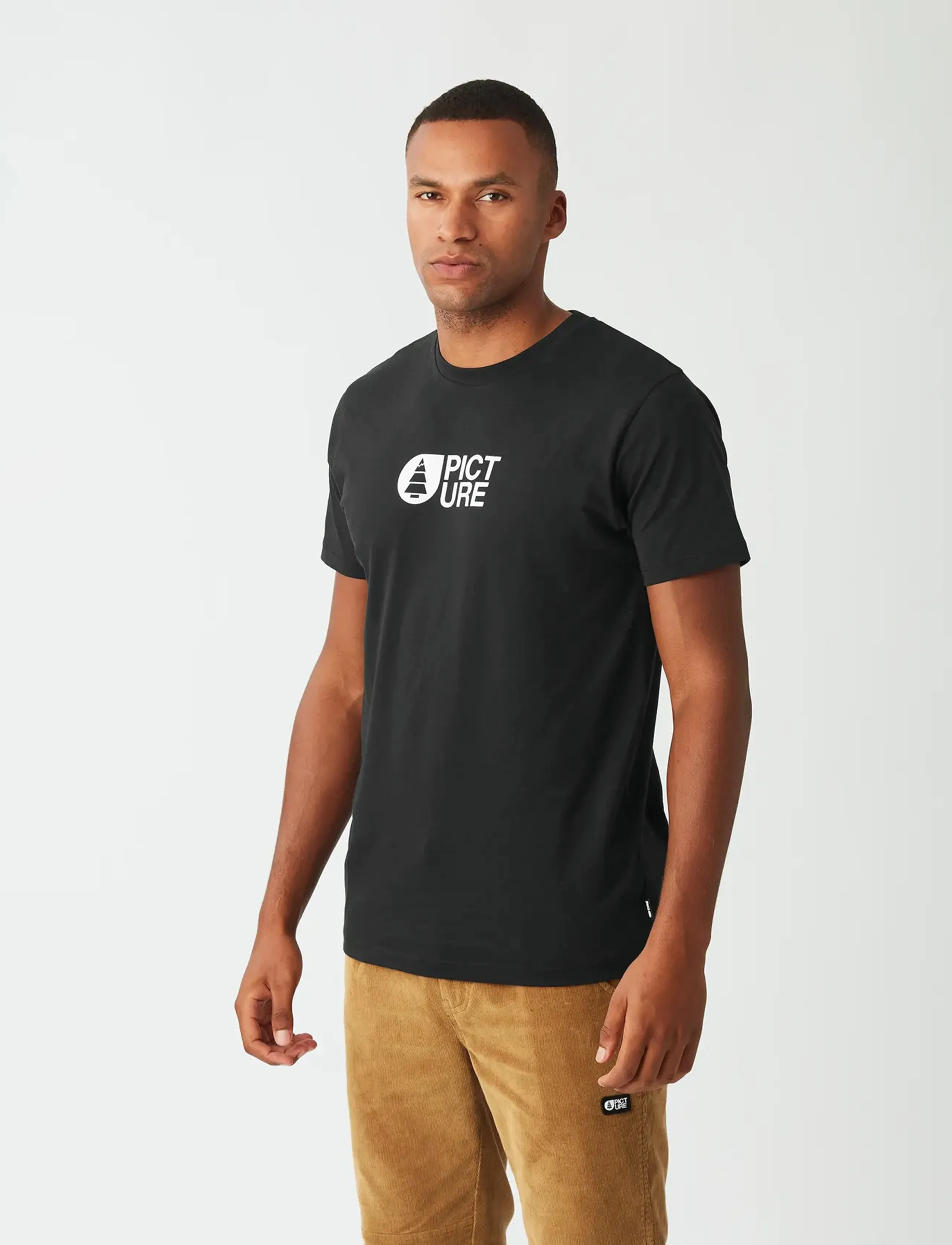 PICTURE ORGANIC CLOTHING BASEMENT CLASSIC TEE - Kurzärmelig - B BLACK / black