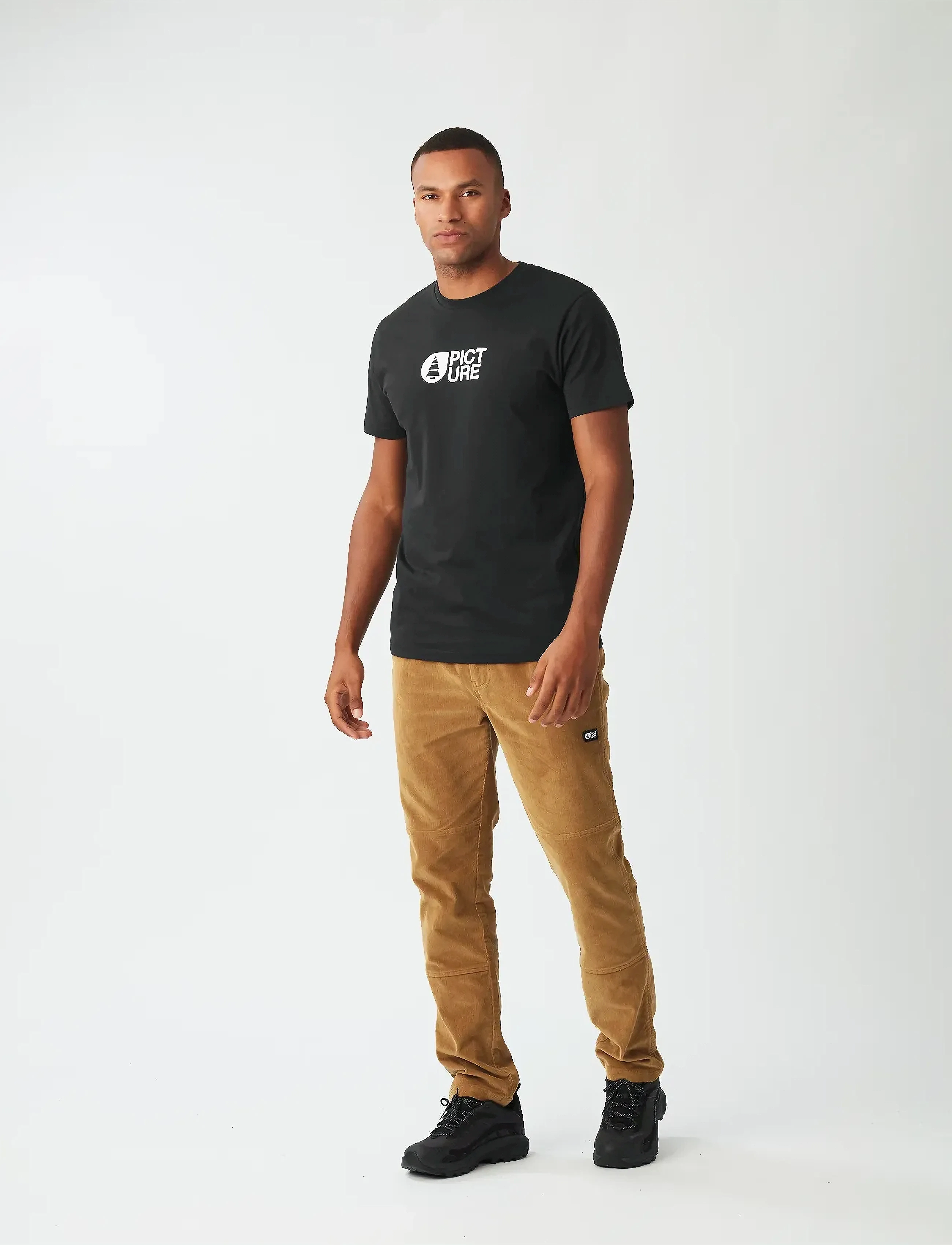 PICTURE ORGANIC CLOTHING - BASEMENT CLASSIC TEE - tops & t-shirts - b black - 4