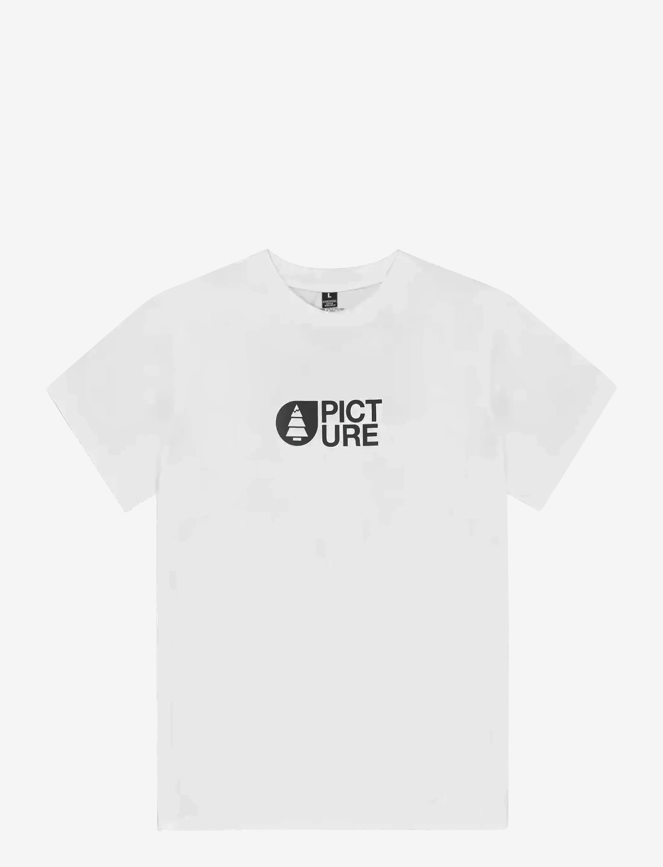 PICTURE ORGANIC CLOTHING - BASEMENT CLASSIC TEE - koszulki i t-shirty - c white - 1