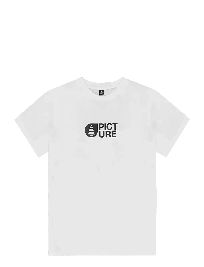 PICTURE ORGANIC CLOTHING - BASEMENT CLASSIC TEE - koszulki i t-shirty - c white - 1