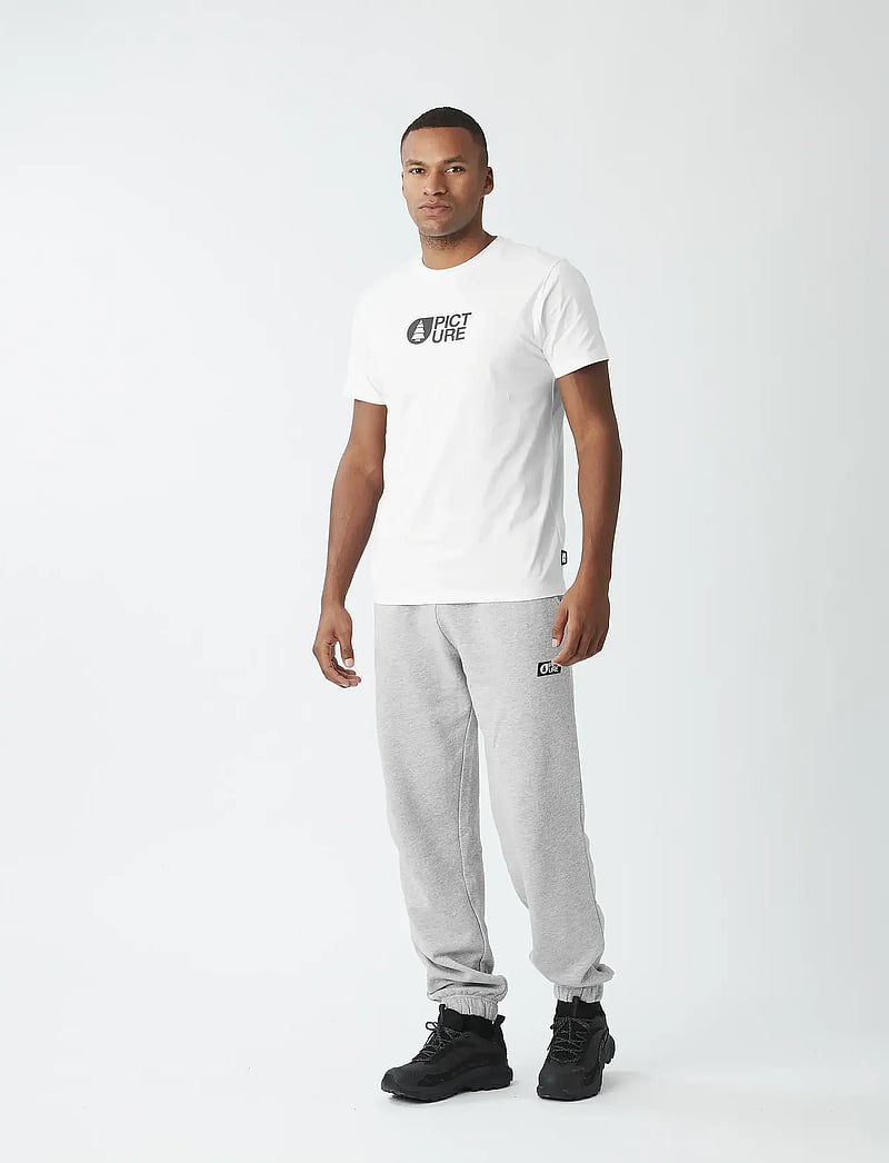 PICTURE ORGANIC CLOTHING - BASEMENT CLASSIC TEE - koszulki i t-shirty - c white - 4