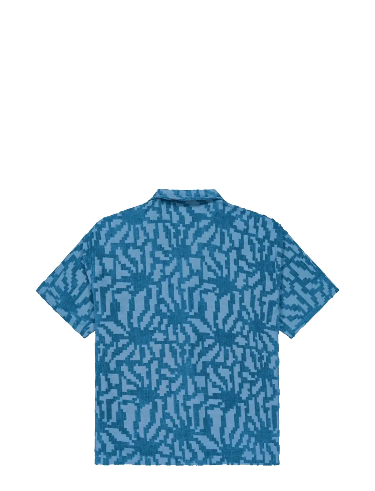 PICTURE ORGANIC CLOTHING - SPONGY SHIRT - toppe & t-shirts - a blue flower embossed - 2