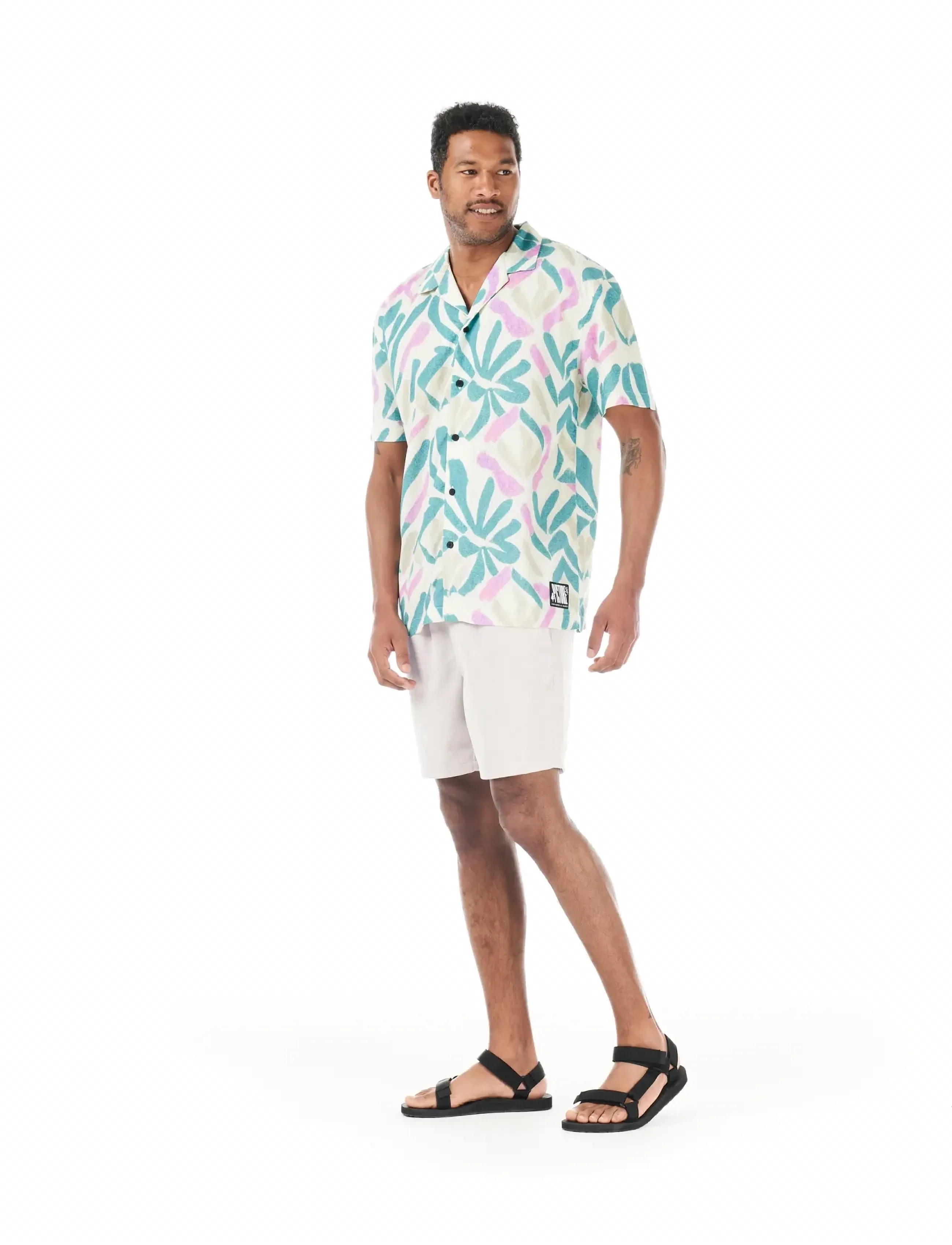 PICTURE ORGANIC CLOTHING - MAREEBA PRINTED SHIRT - toppe & t-shirts - a saka print - 3