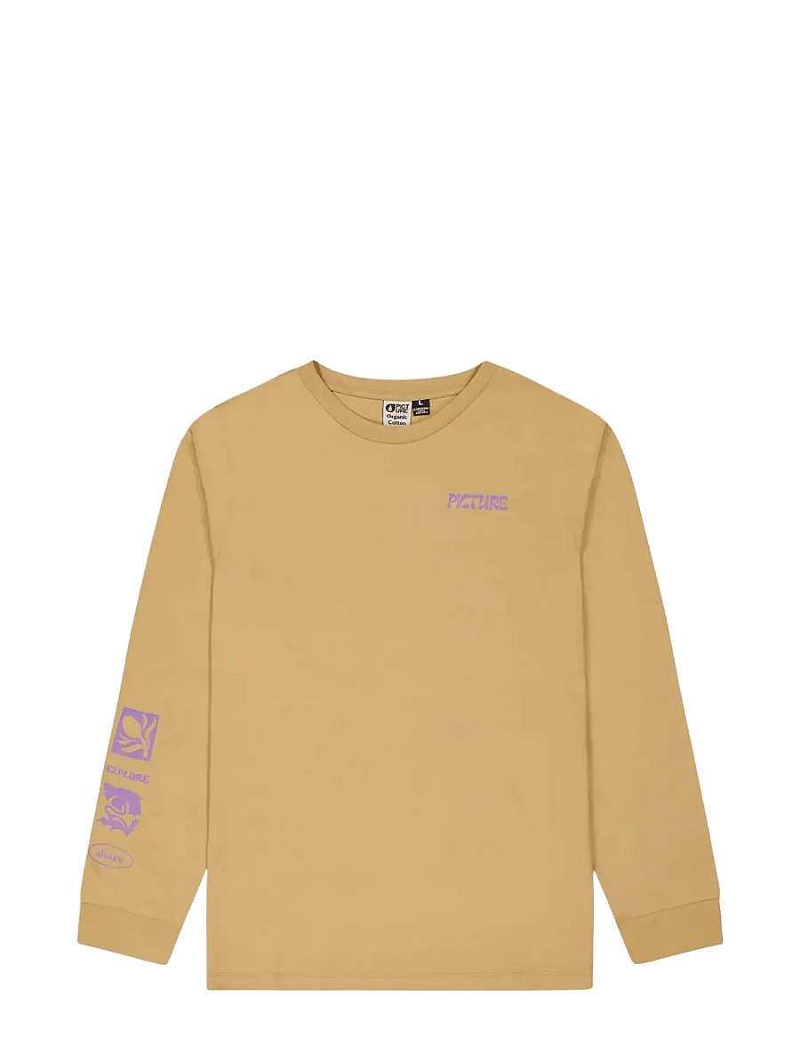 PICTURE ORGANIC CLOTHING - PEMBROKE LS TEE - pikkade varrukatega alussärgid - a lark washed - 1