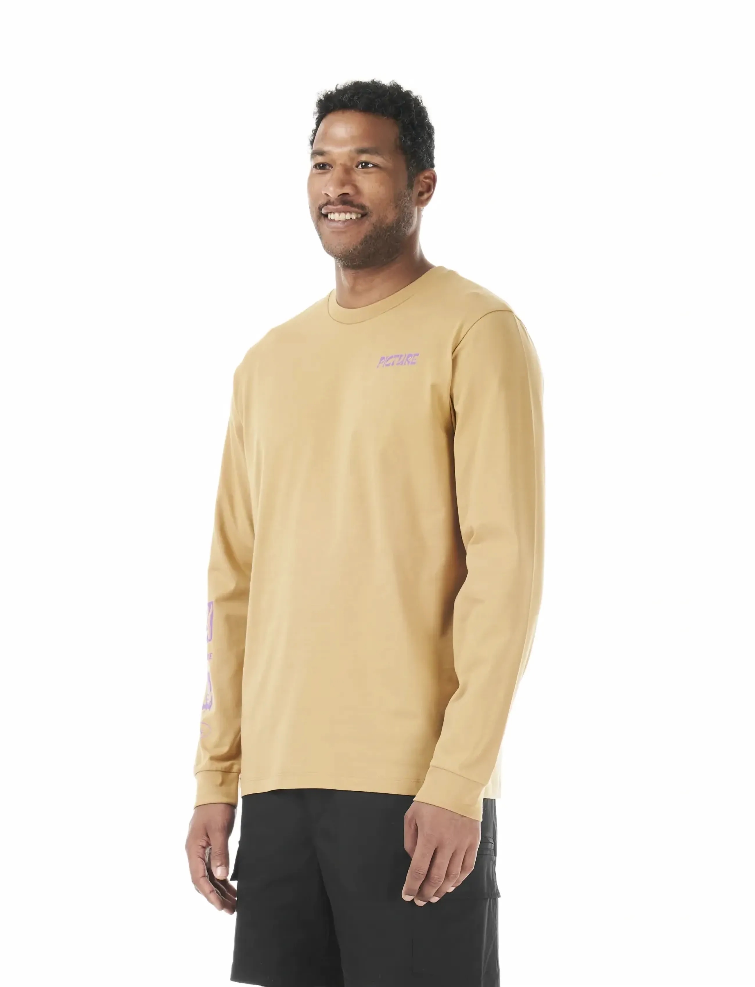 PICTURE ORGANIC CLOTHING PEMBROKE LS TEE - Kleidung - A LARK WASHED / purple