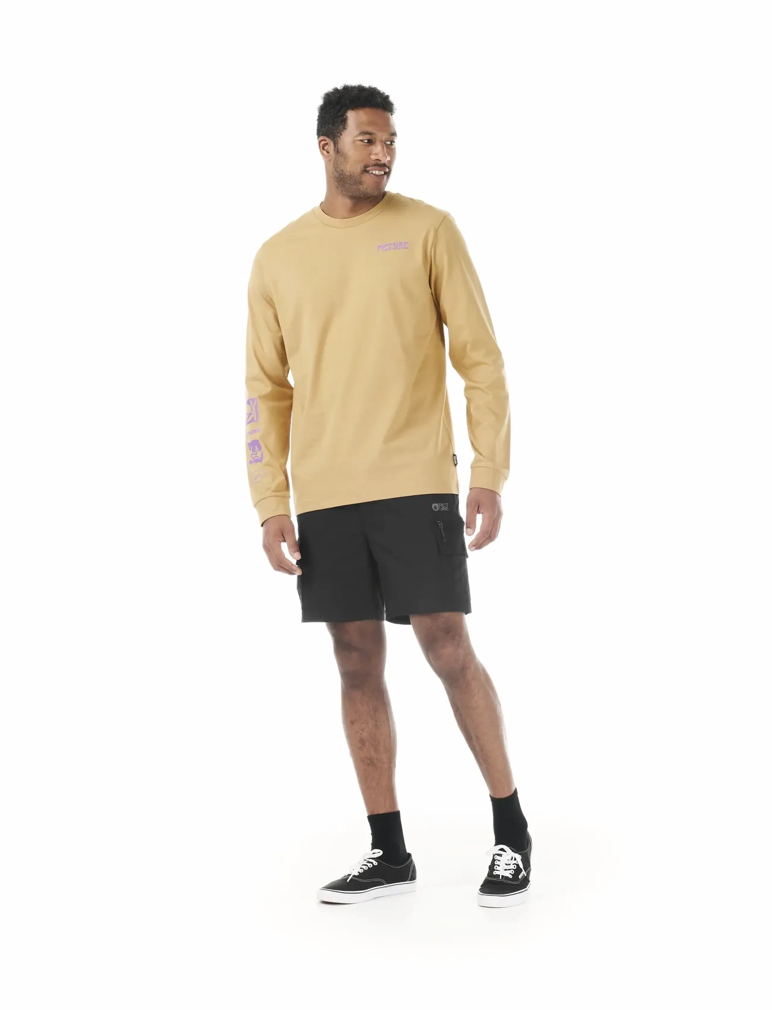 PICTURE ORGANIC CLOTHING - PEMBROKE LS TEE - toppe & t-shirts - a lark washed - 4