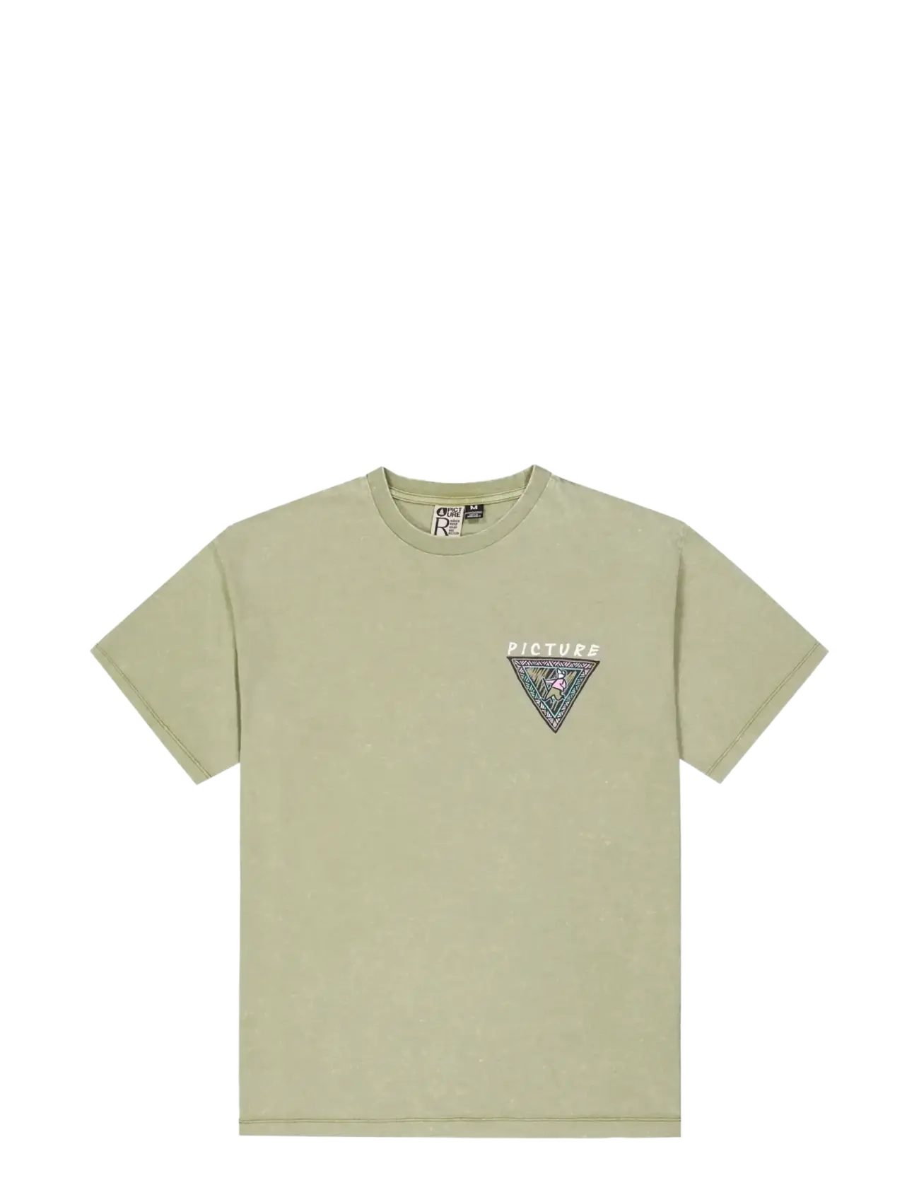 PICTURE ORGANIC CLOTHING CHILANKO TEE - T-Shirts - A ALOE WASHED / khaki/green